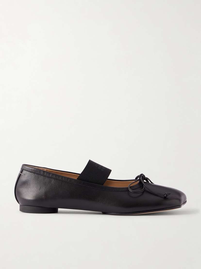 MM6 MAISON MARGIELA Leather Ballet Flats | Thumbnail 7