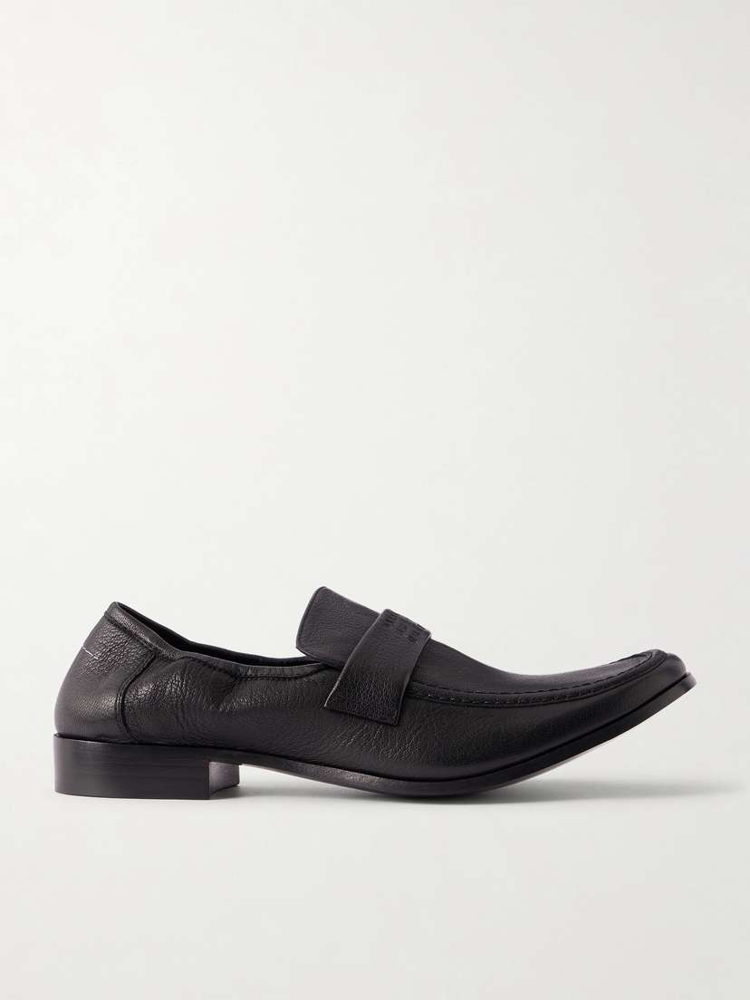 MM6 MAISON MARGIELA Leather Penny Loafers | Thumbnail 7