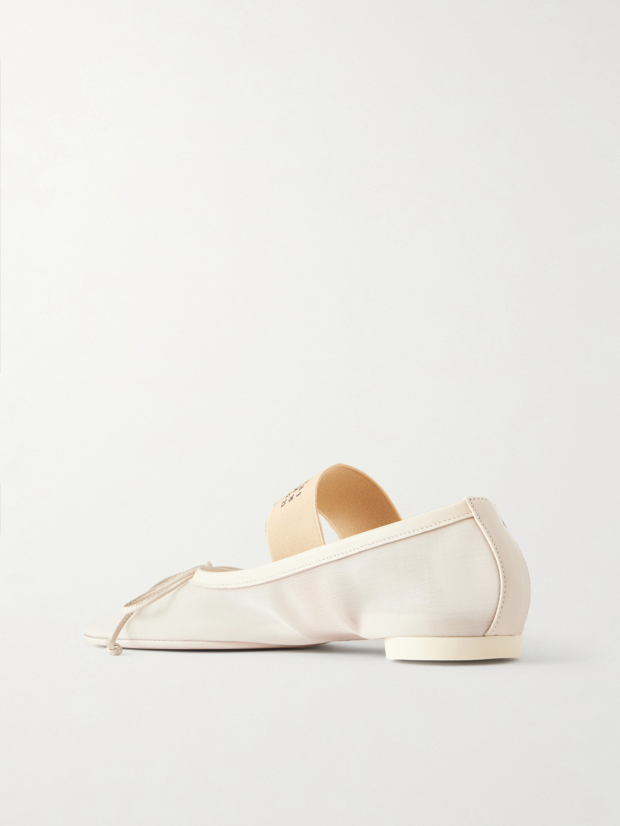 Mm6 Maison Margiela - Logo-Printed Ballet Flats