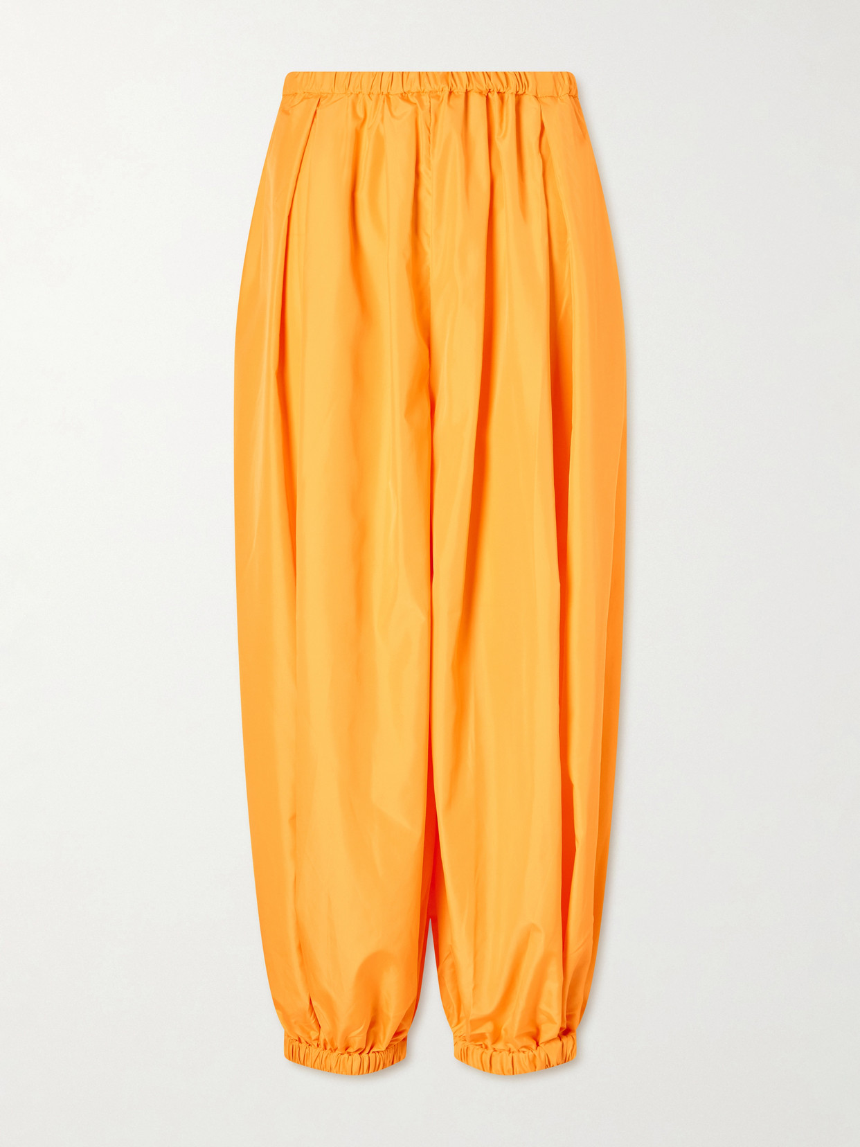 Tibi Zeppelin Shell Tapered-leg Pants In Multi