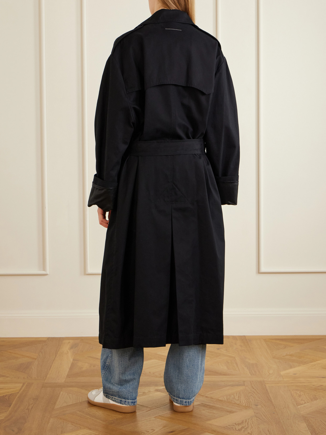 Mm6 Maison Margiela - Cotton-Gabardine Trench Coat
