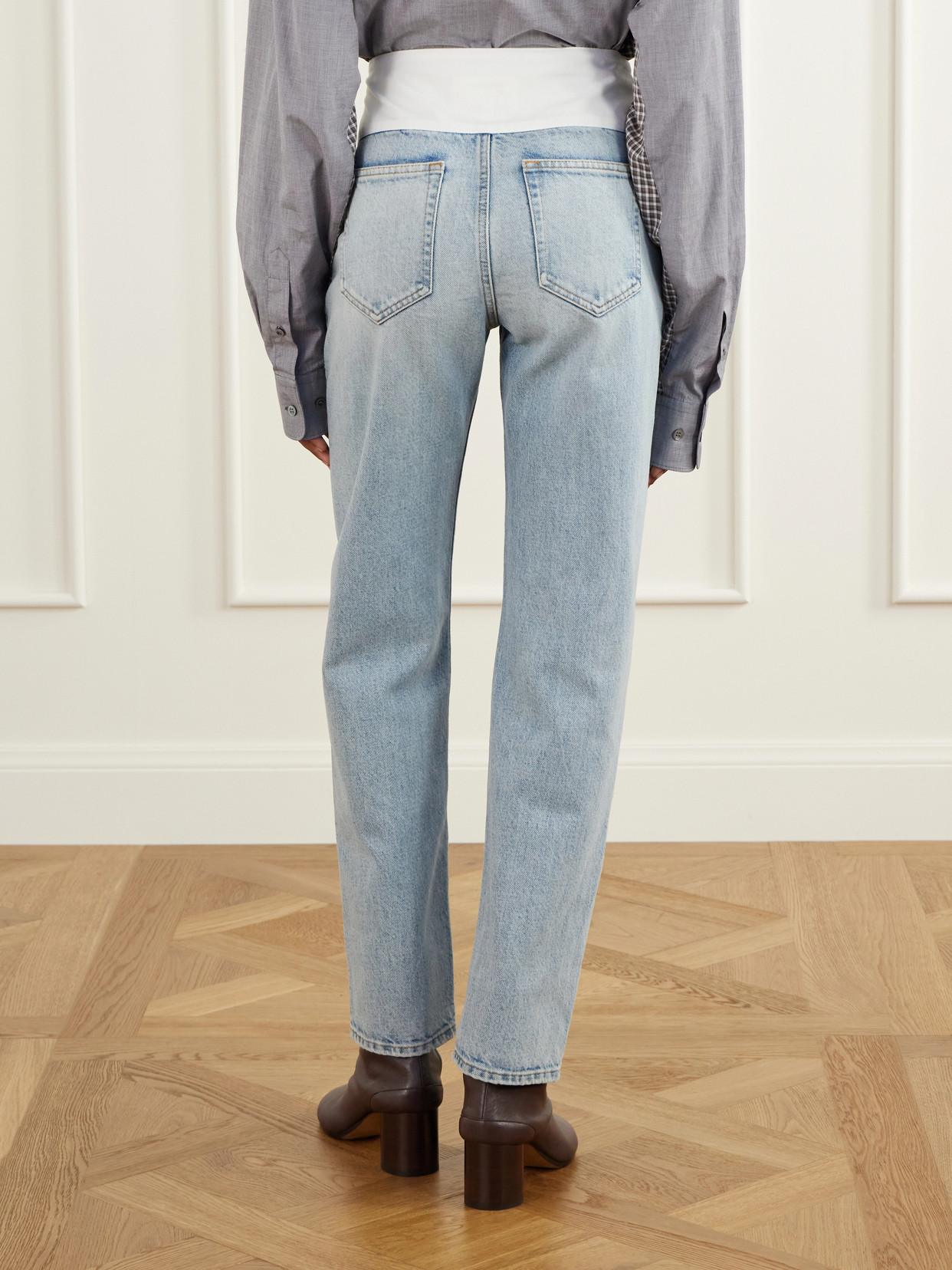 Mm6 Maison Margiela - Mid-Rise Wide- Leg