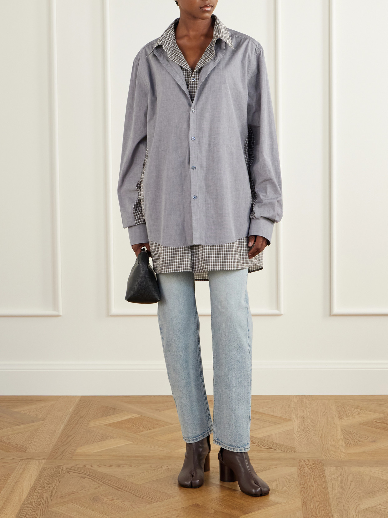 Mm6 Maison Margiela - Mid-Rise Wide- Leg