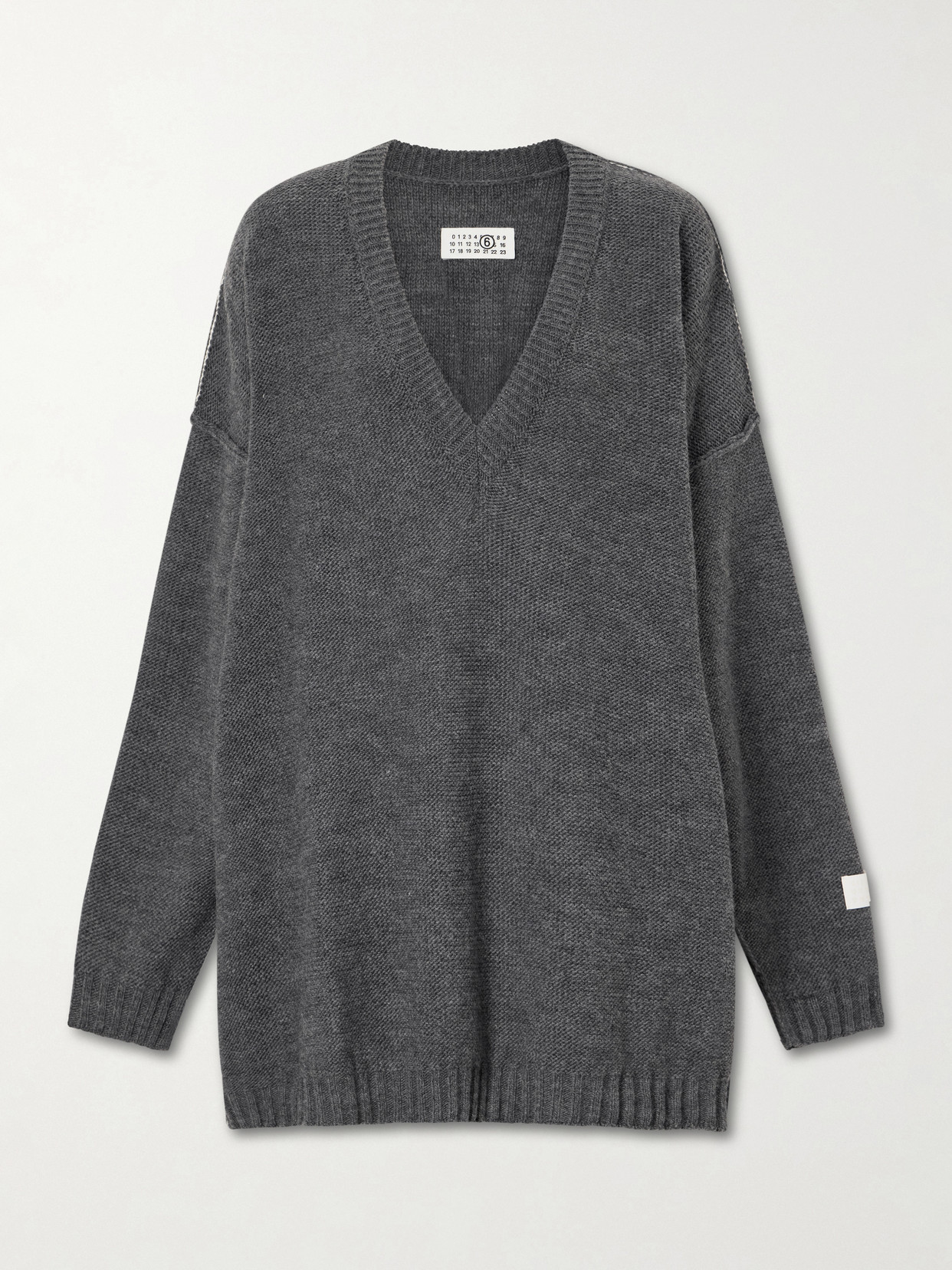 Mm6 Maison Margiela - Oversized Wool And Alpaca-Blend Sweater