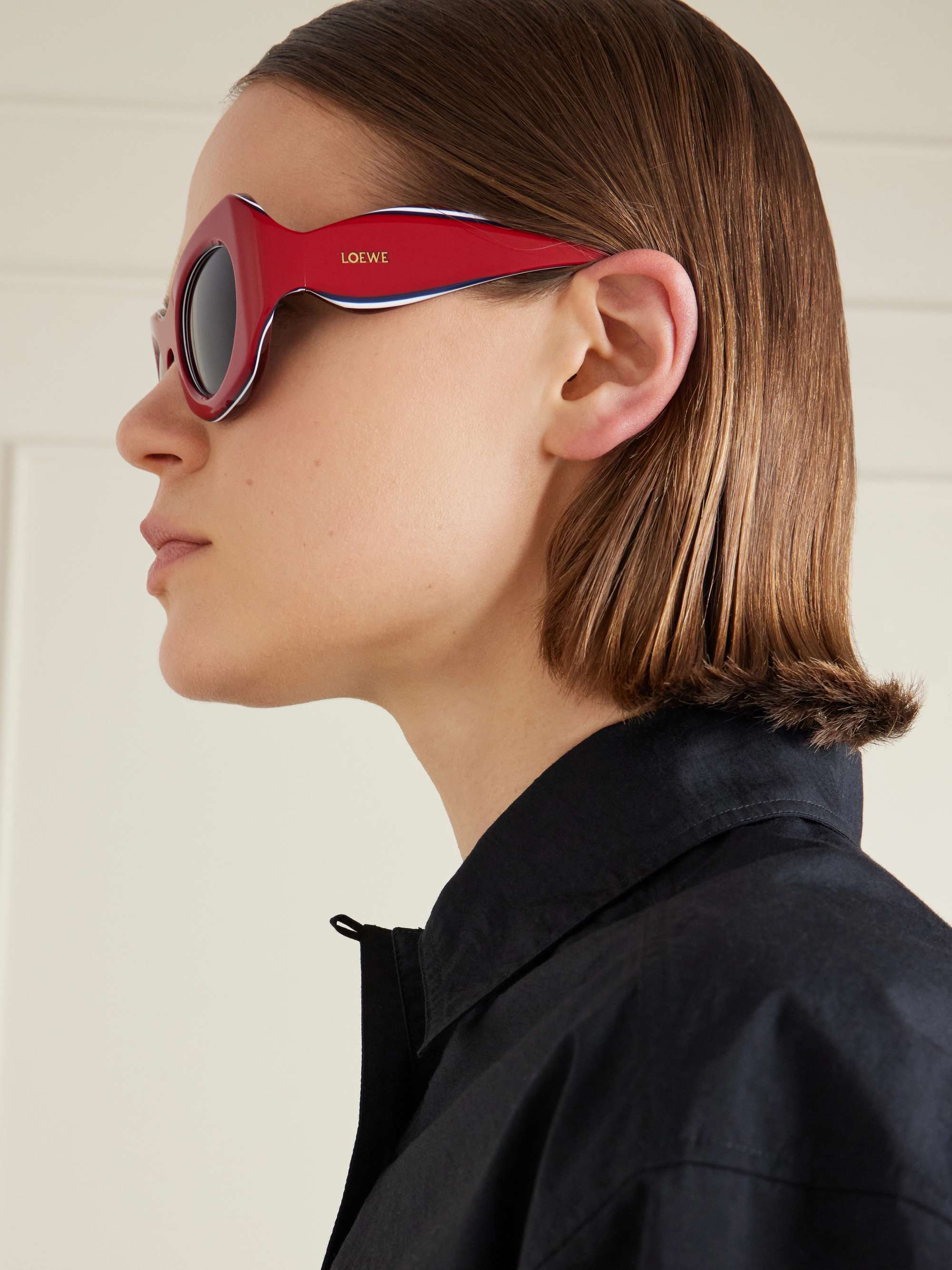 LOEWE EYEWEAR + Paula's Ibiza D-frame acetate sunglasses | NET-A