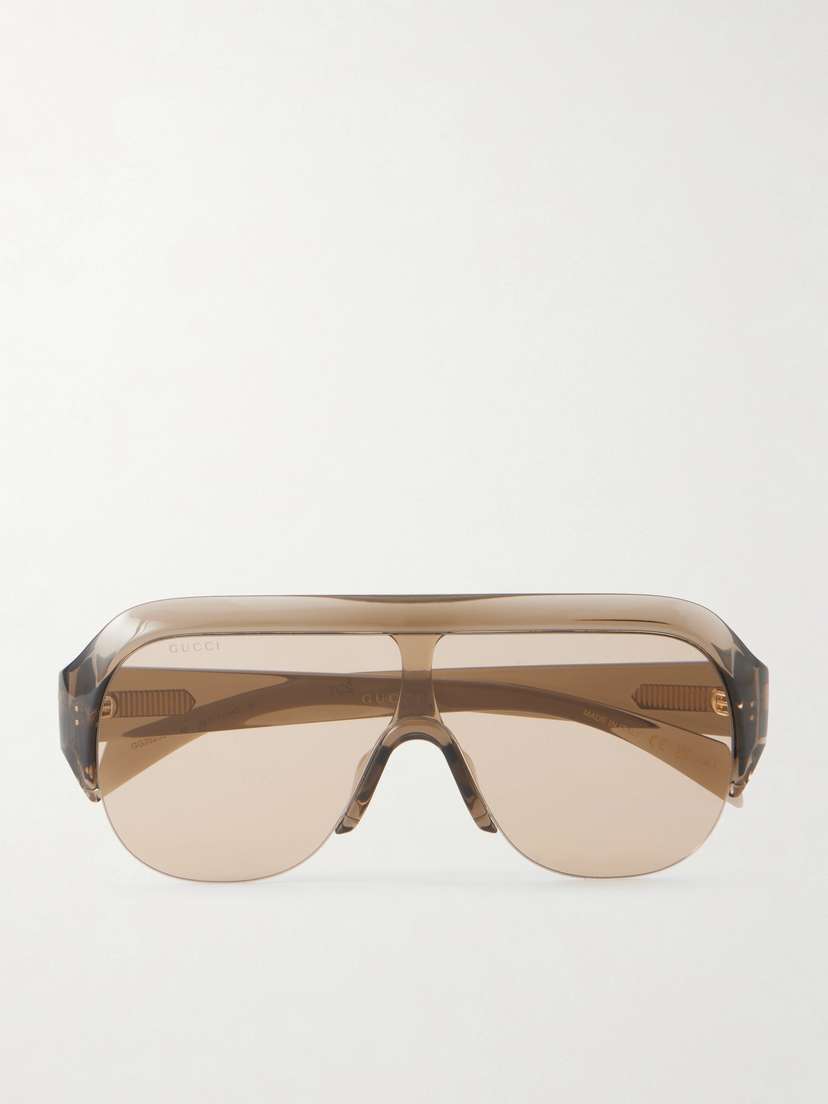 Gucci Eyewear Nuances Institutional D-frame Acetate Sunglasses