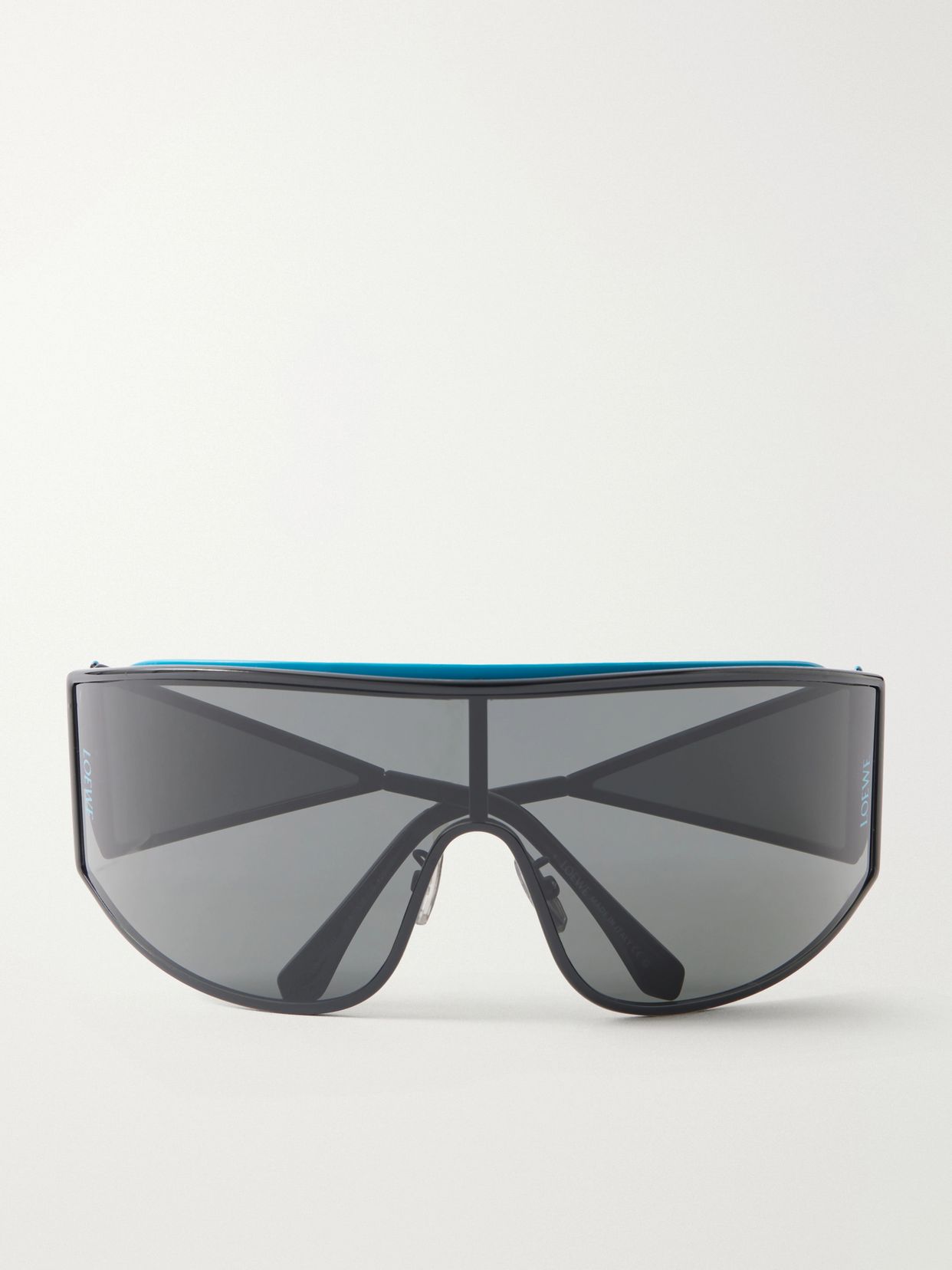 Speed Shield Mask metal sunglasses