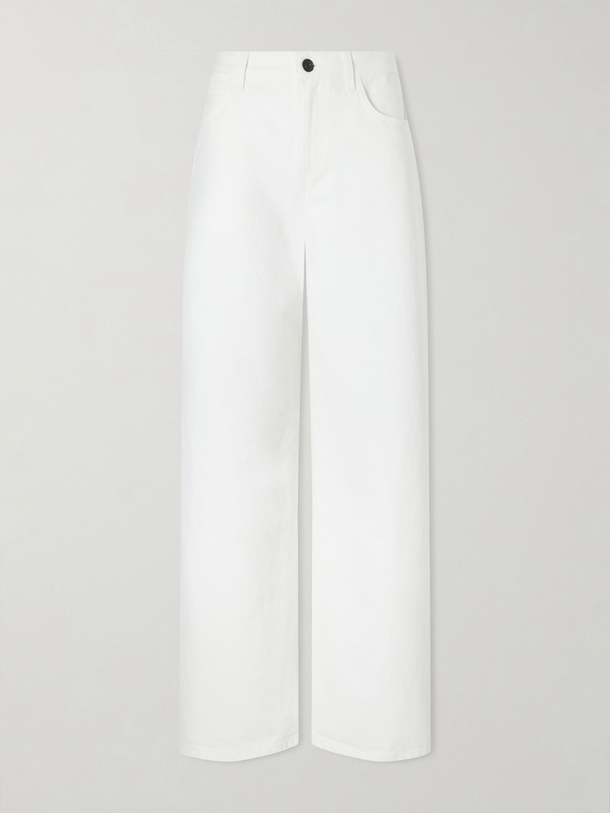 Eglitta Mid-Rise Straight-Leg Jeans