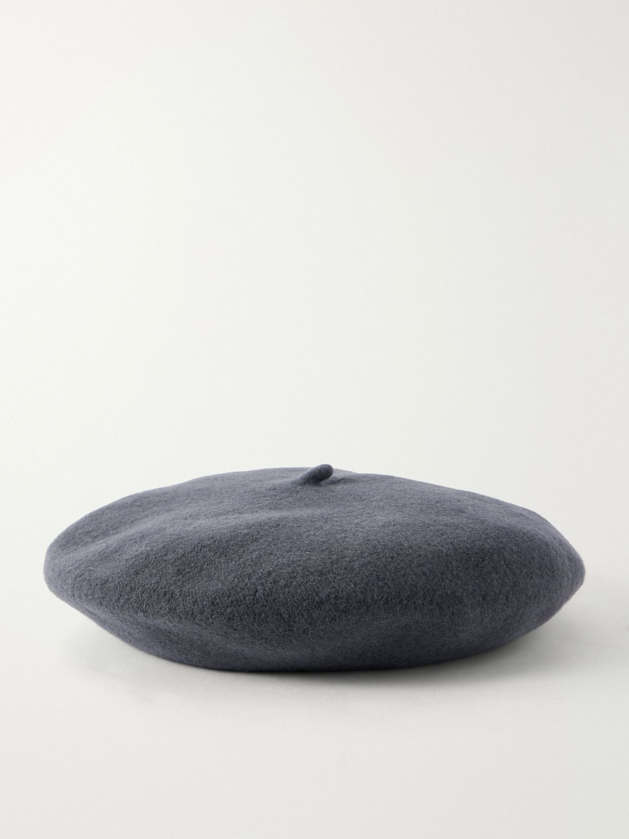 Felted wool beret