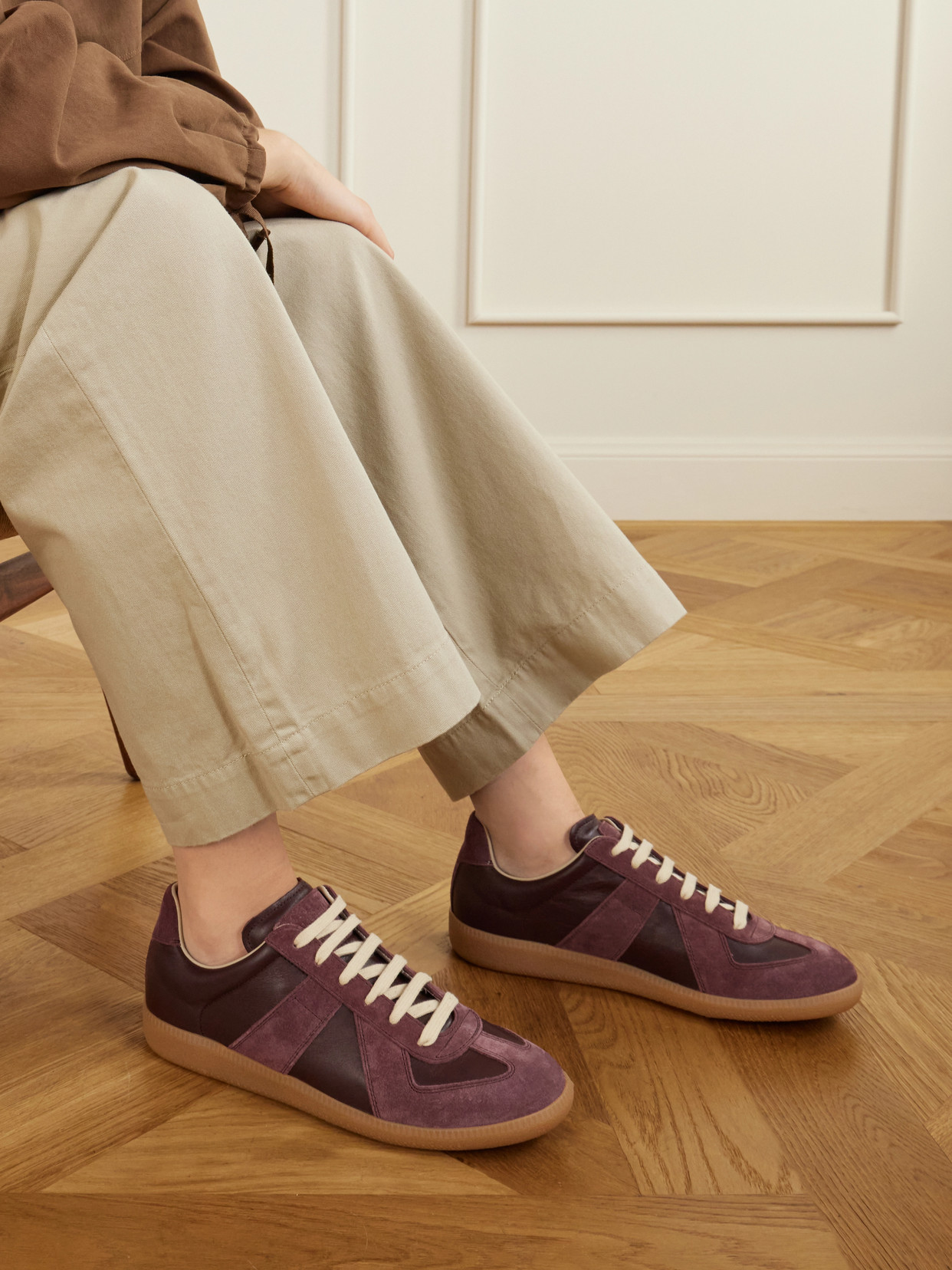 Replica Suede And Sneakers