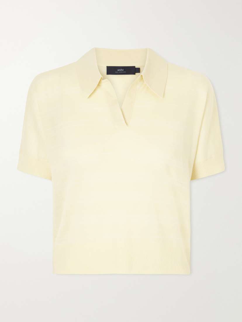Arch4 Darya Cashmere Polo Shirt