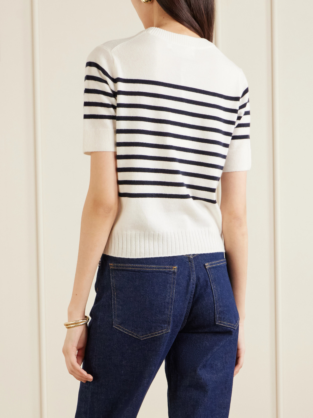 Dorian Striped Cashmere Sweater