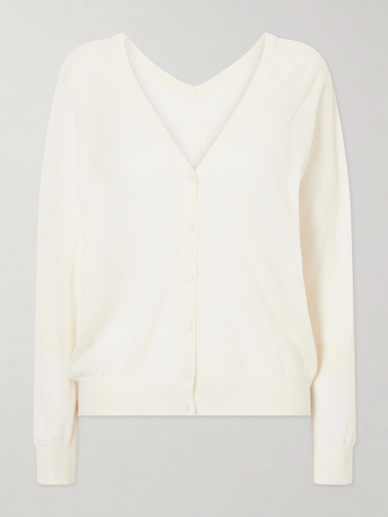 Arch4 Marisol Cashmere Cardigan In White
