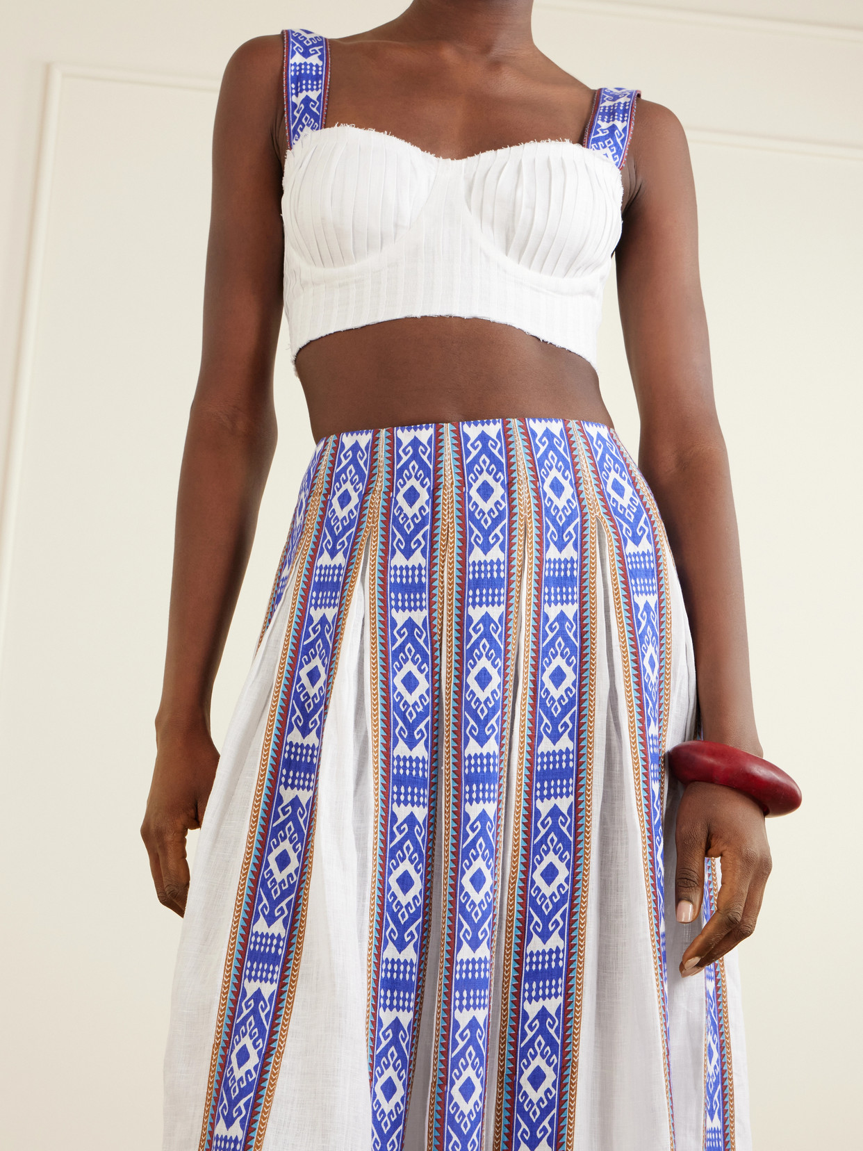 Aurelia Pleated Midi