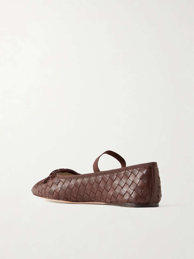 Loeffler Randall Leonie Woven Leather Ballet Flats | Thumbnail 3