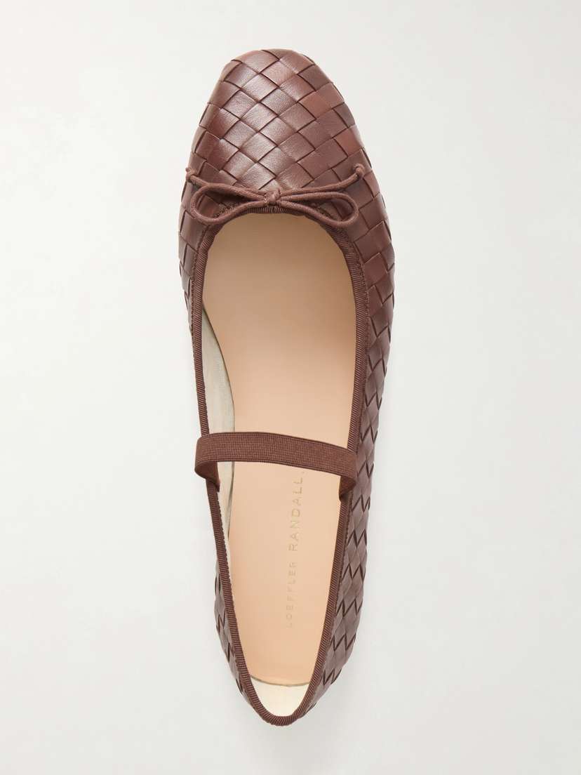 Loeffler Randall Leonie Woven Leather Ballet Flats | Thumbnail 6