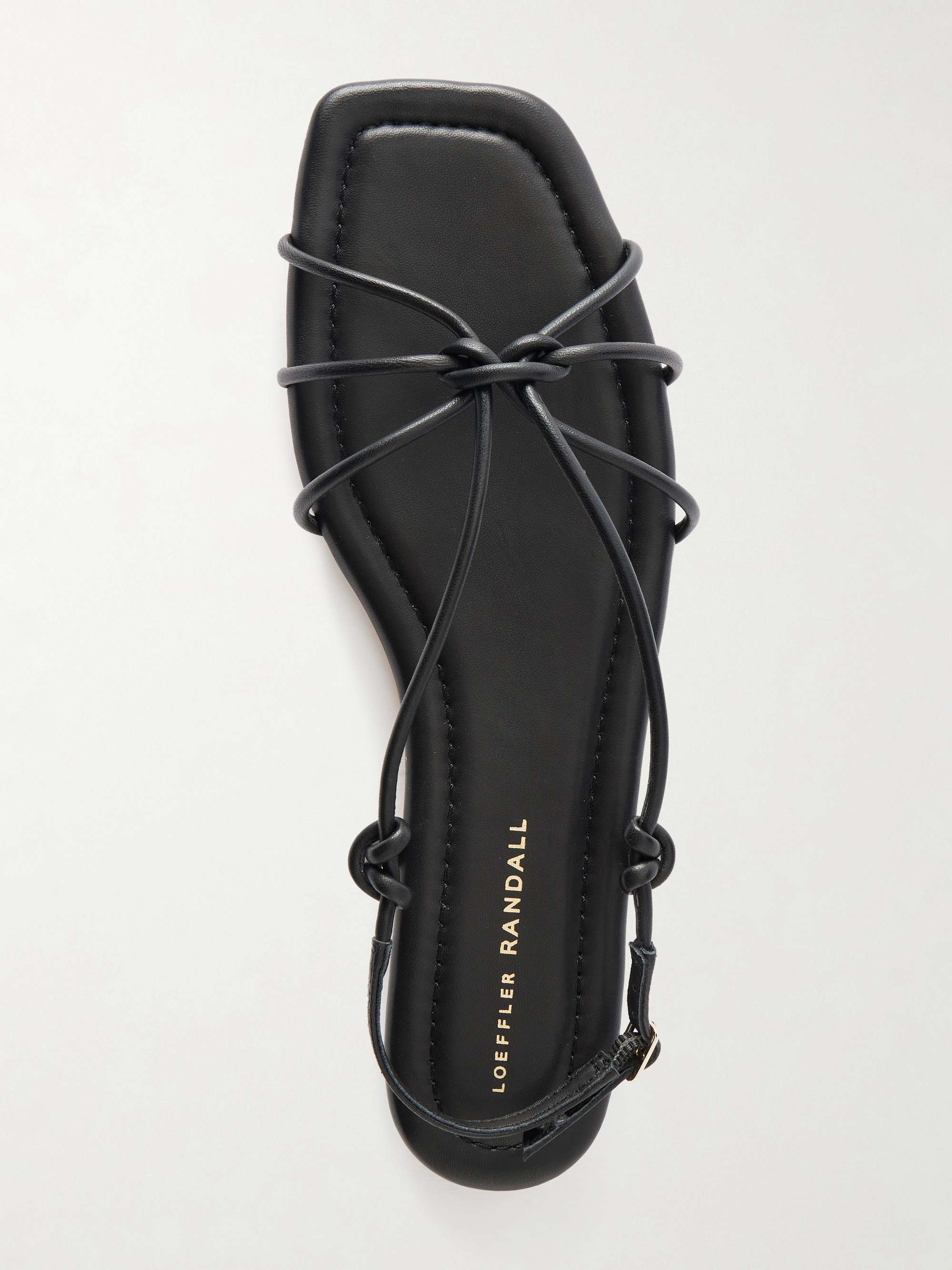 LOEFFLER RANDALL Karly leather sandals | NET-A-PORTER