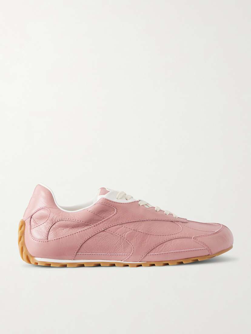 Bottega Veneta Orbit Flash Leather Sneakers