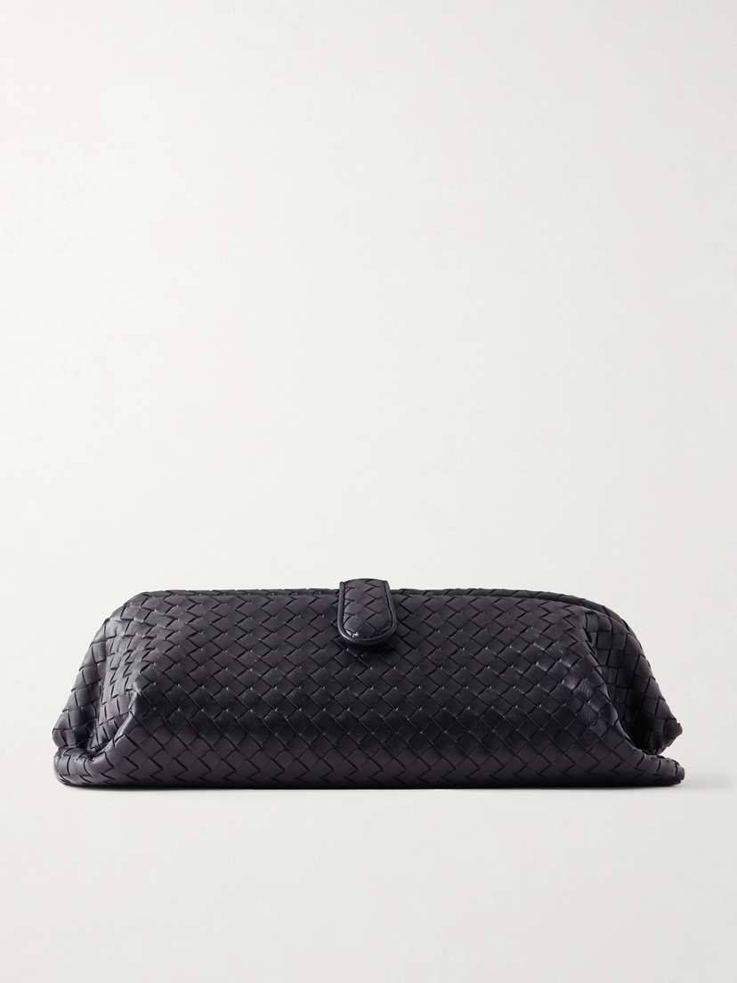 Bottega Veneta Lauren 1979 Intrecciato Leather Clutch