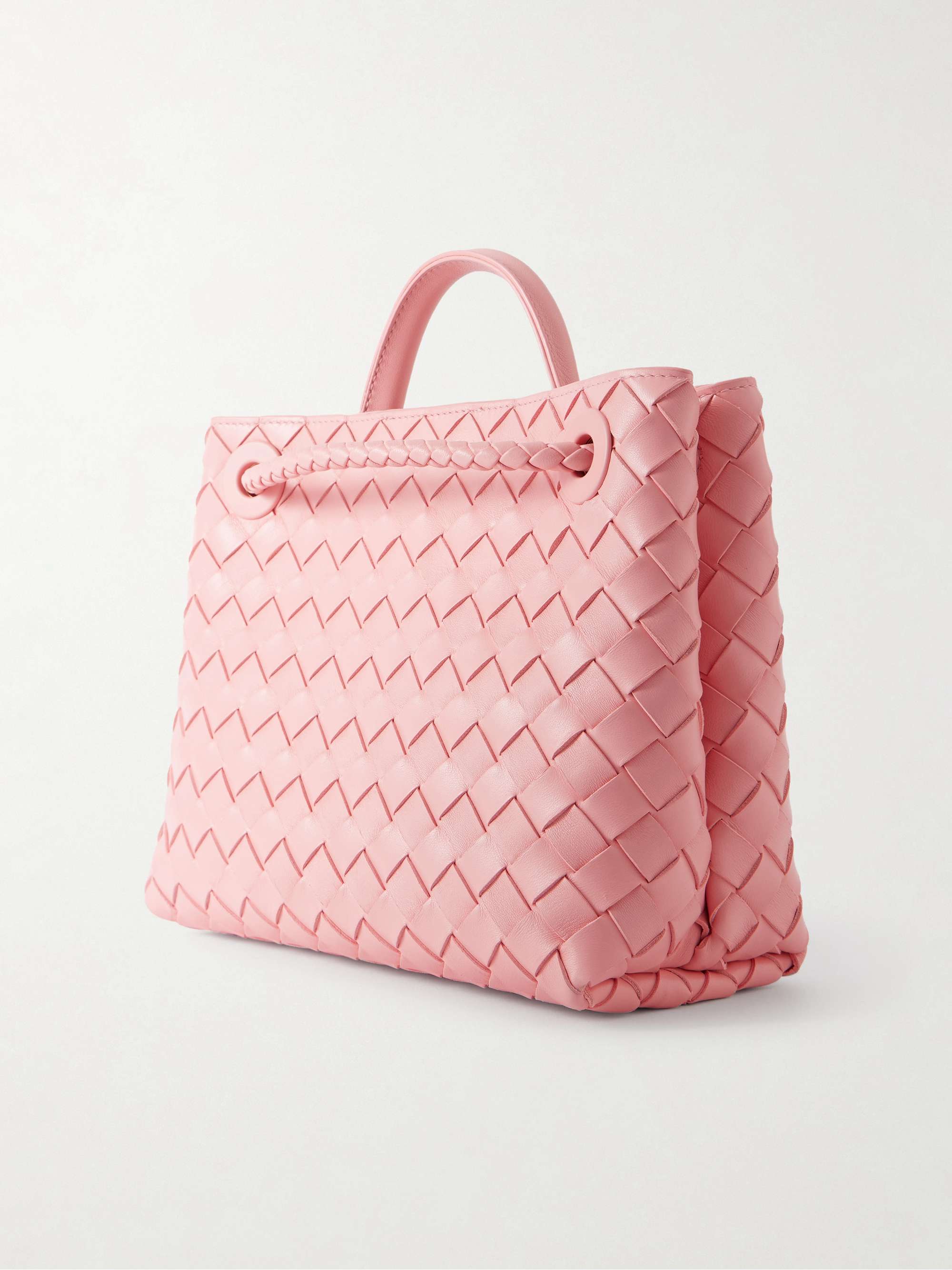 BOTTEGA VENETA Andiamo small Intrecciato leather tote | NET-A-PORTER