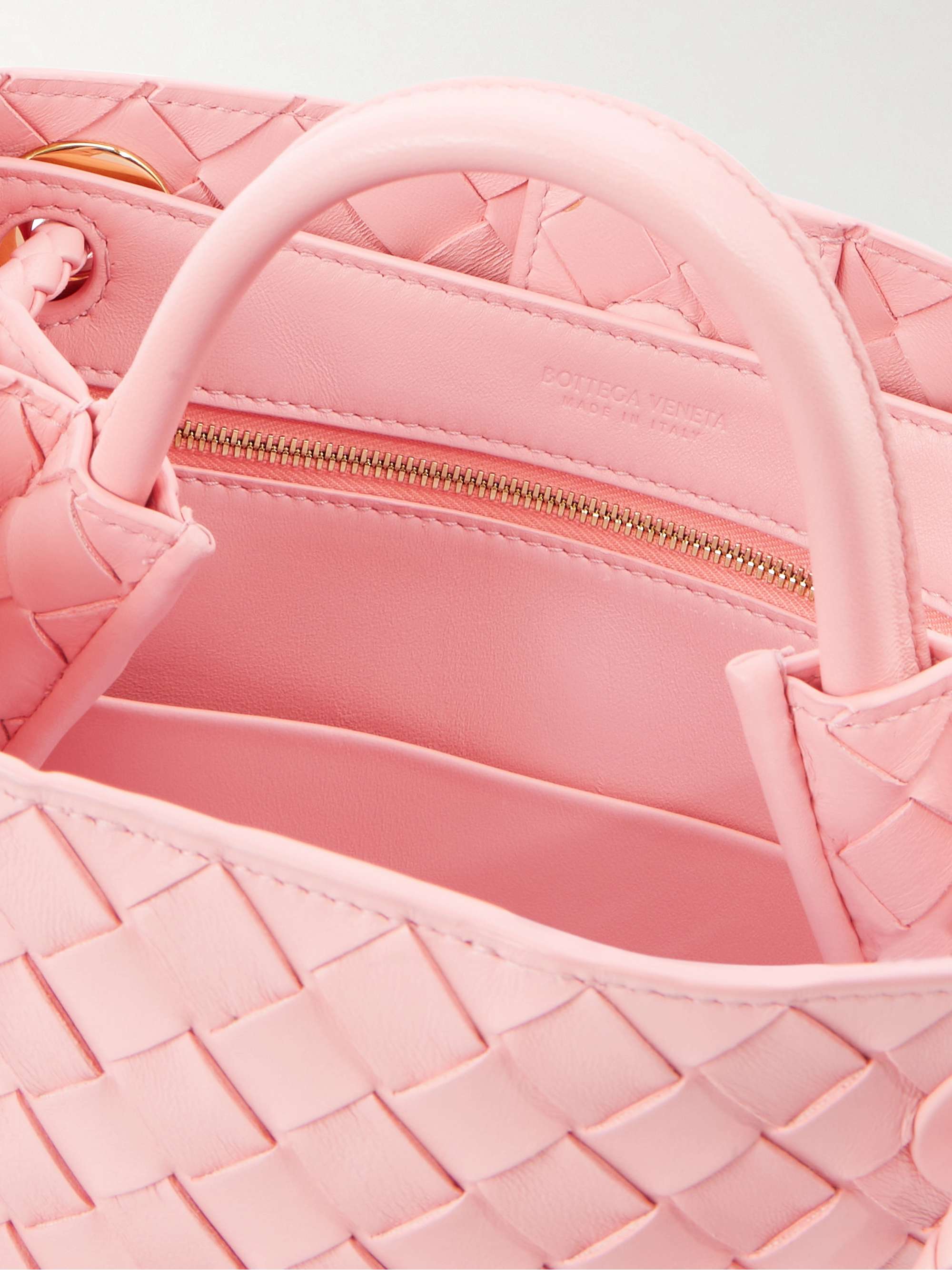 BOTTEGA VENETA Andiamo small Intrecciato leather tote | NET-A-PORTER