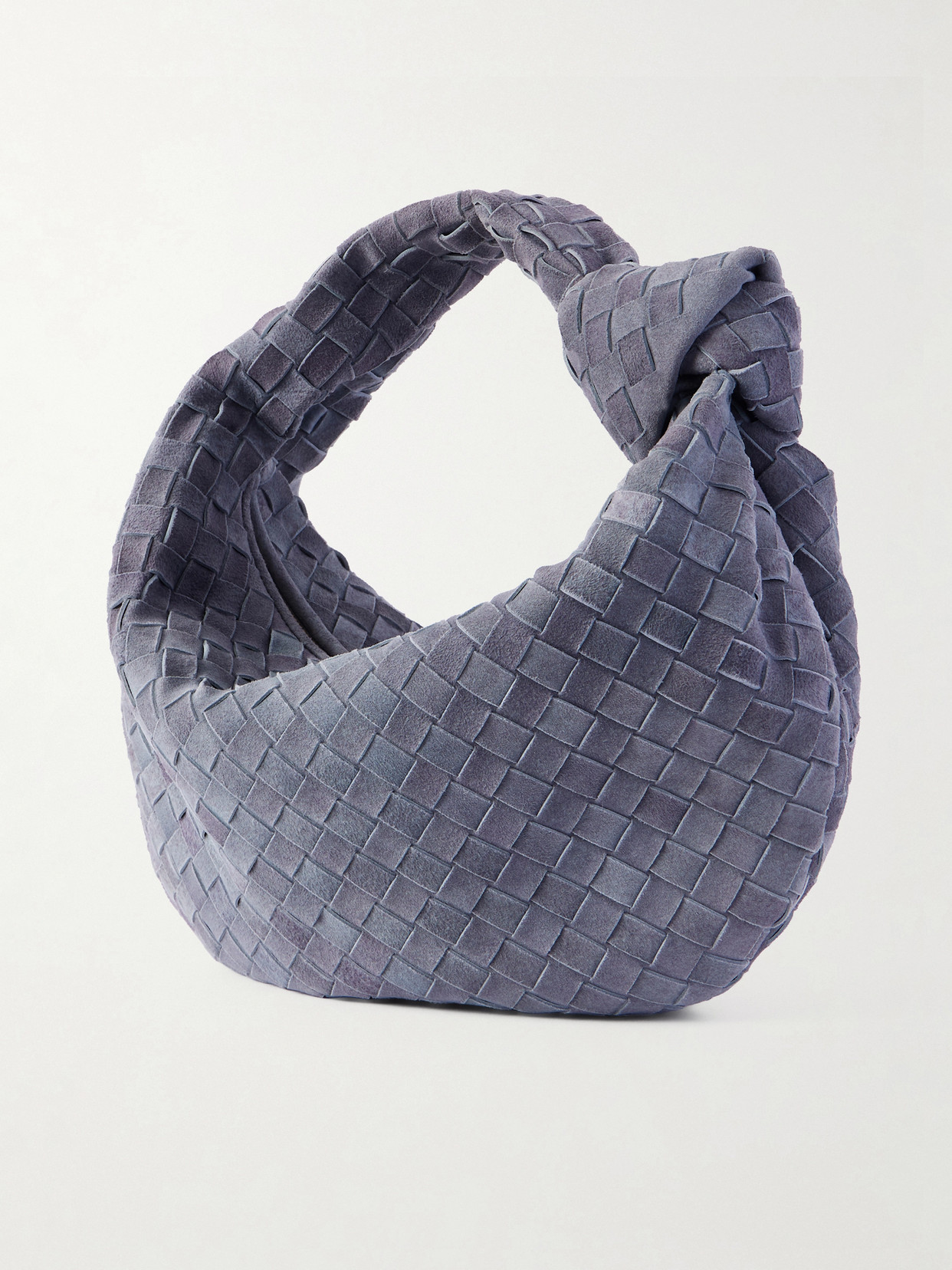 Jodie Small Intrecciato Suede Tote