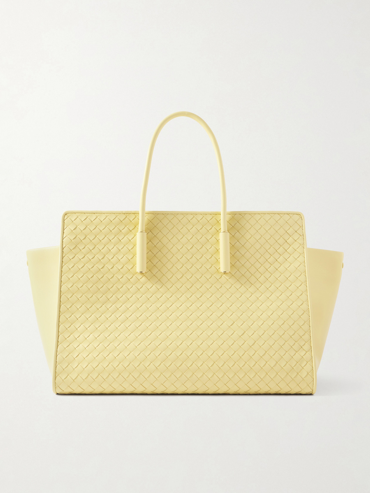 Barbara Intrecciato Leather Tote