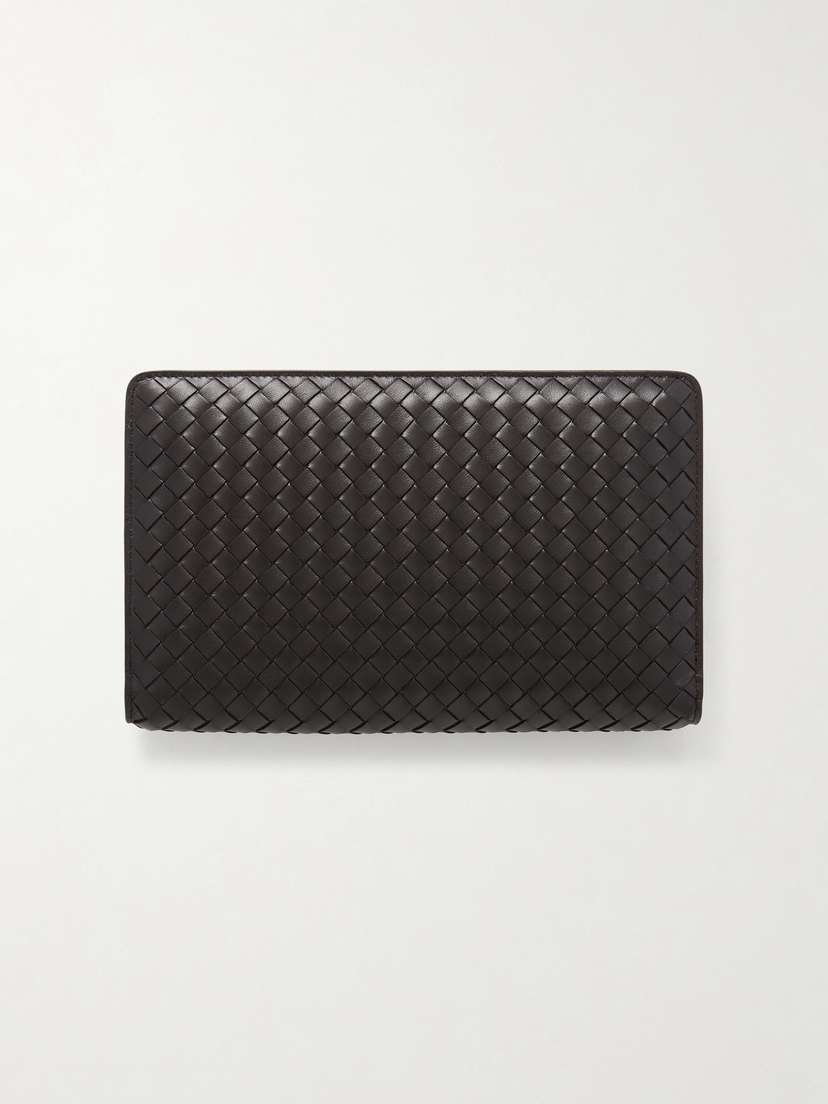 Bottega Veneta Intrecciato Leather Pouch