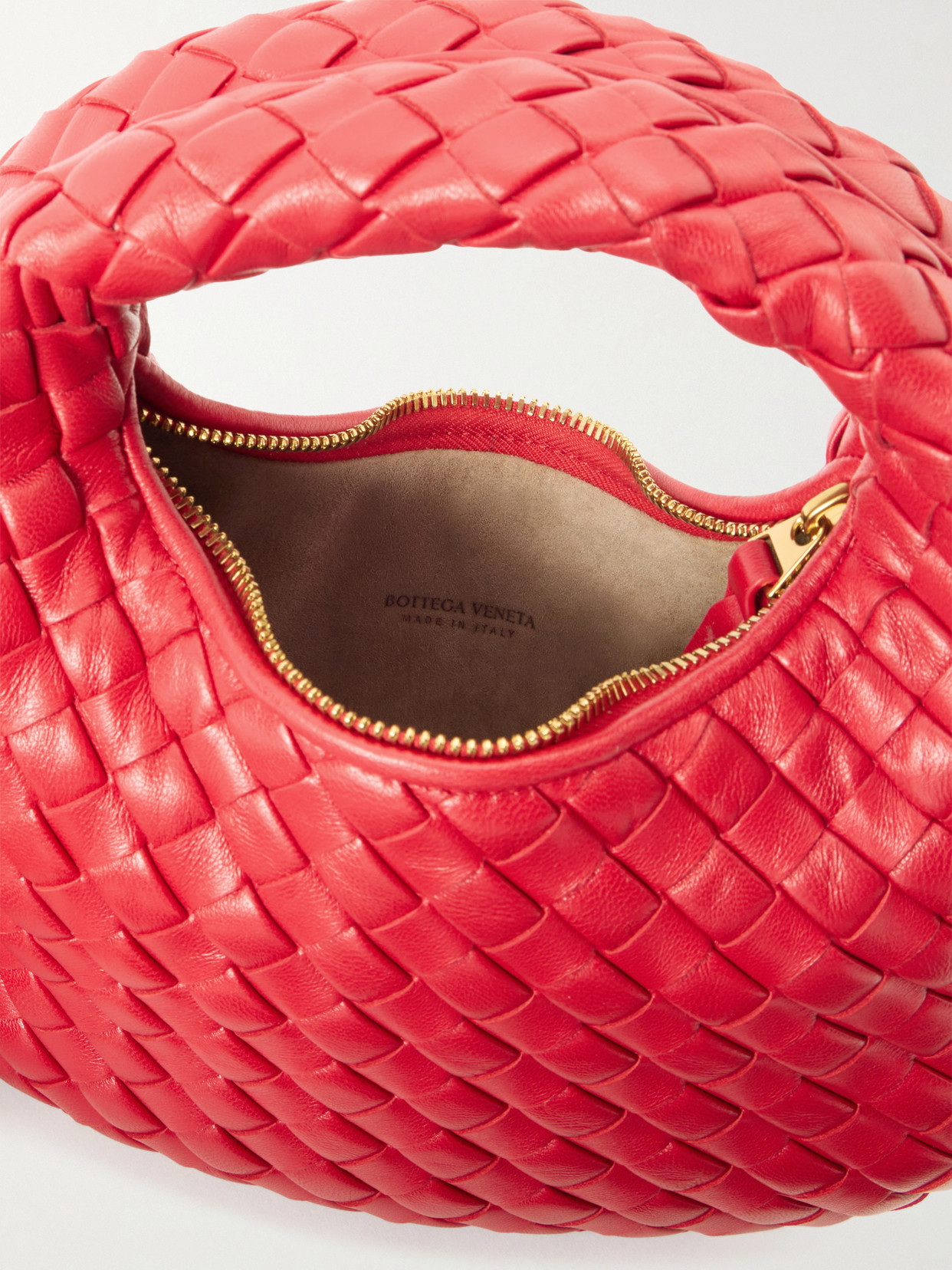 Baby Veneta Intrecciato Shoulder Bag