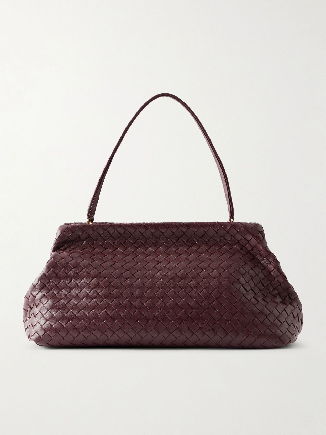 the 1998 intrecciato leather shoulder bag