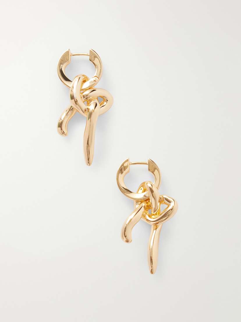 Bottega Veneta plated Silver Earrings
