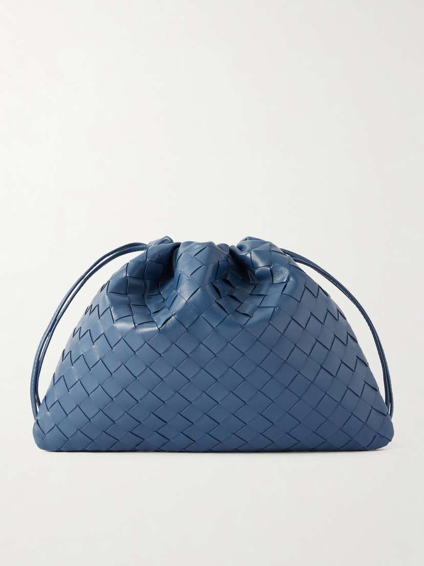 Bottega Veneta Dustbag Intrecciato Leather Pouch