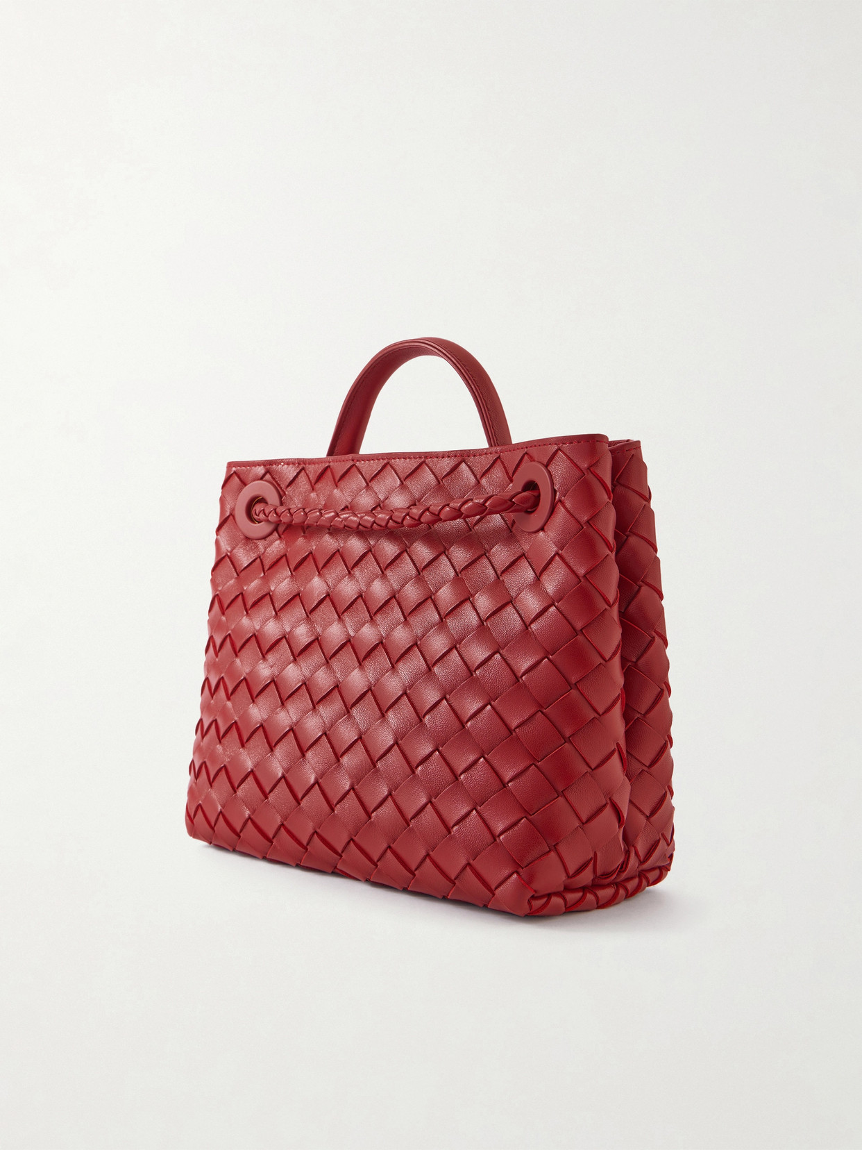 Andiamo Intrecciato Leather Tote