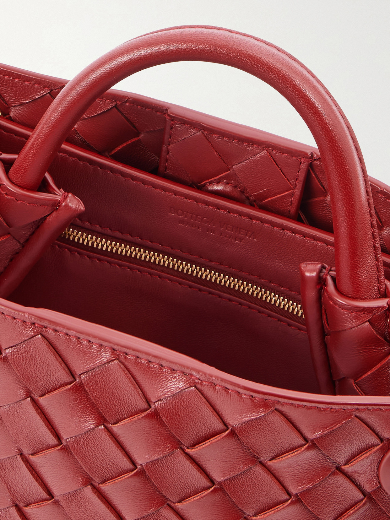 Andiamo Intrecciato Leather Tote