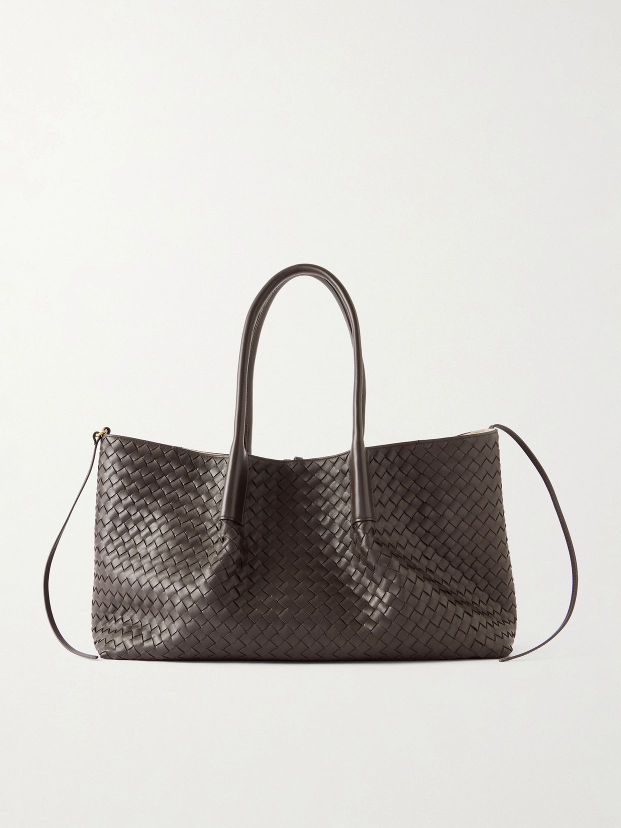 Pinacoteca medium Intrecciato leather tote