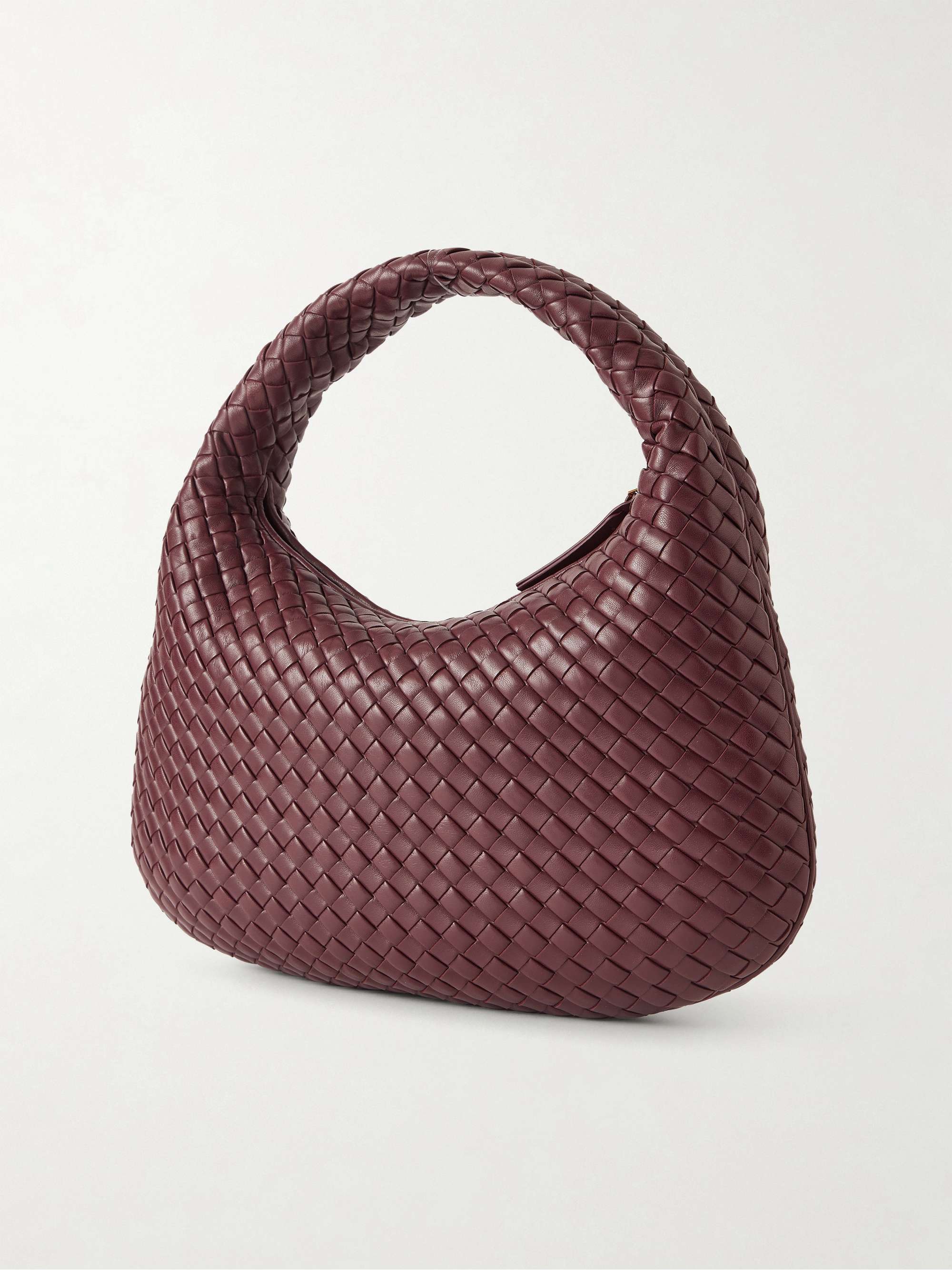 Bottega Veneta Medium Intrecciato Leather Shoulder Bag — detail view 3
