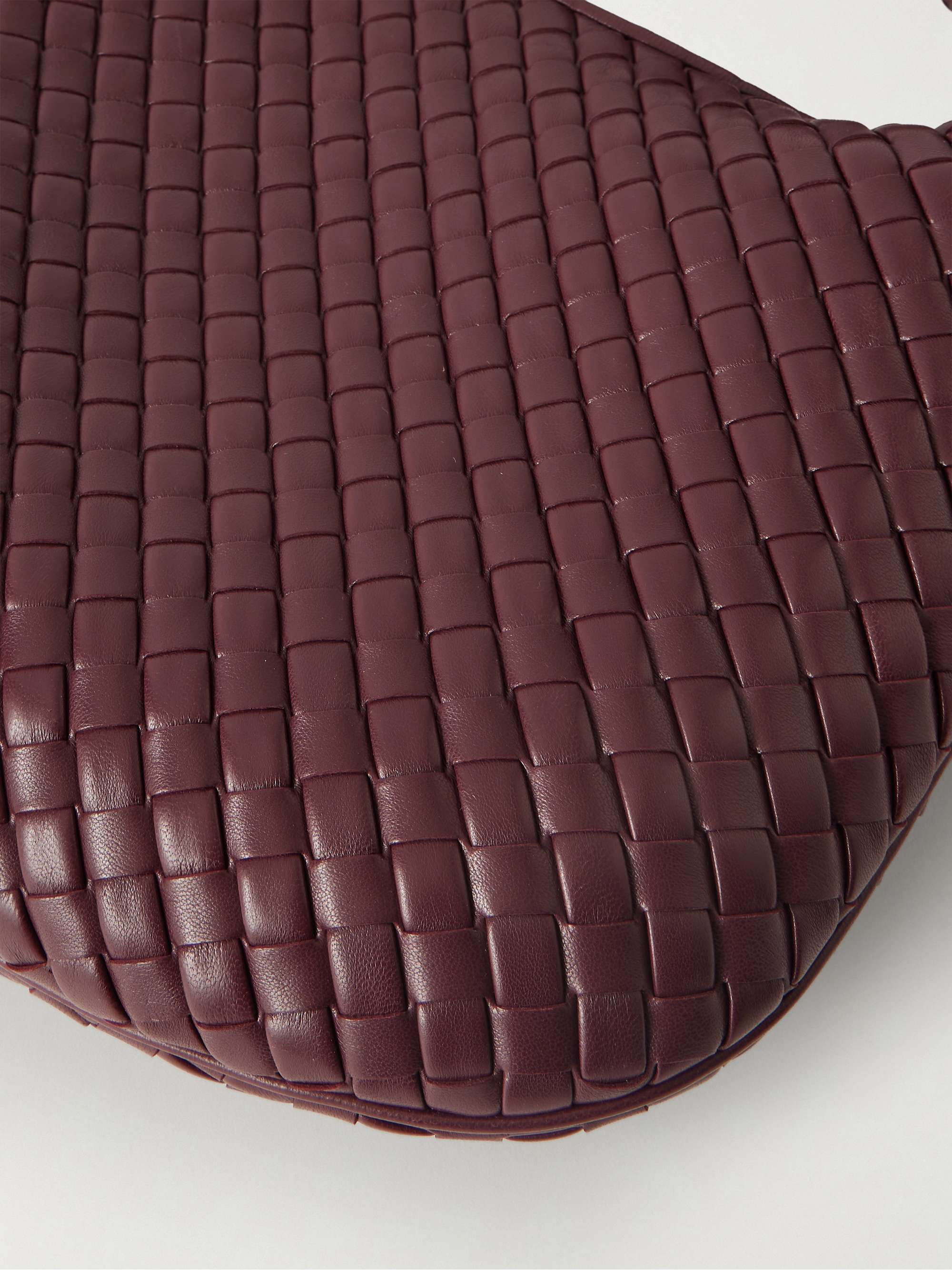 Bottega Veneta Medium Intrecciato Leather Shoulder Bag — detail view 4