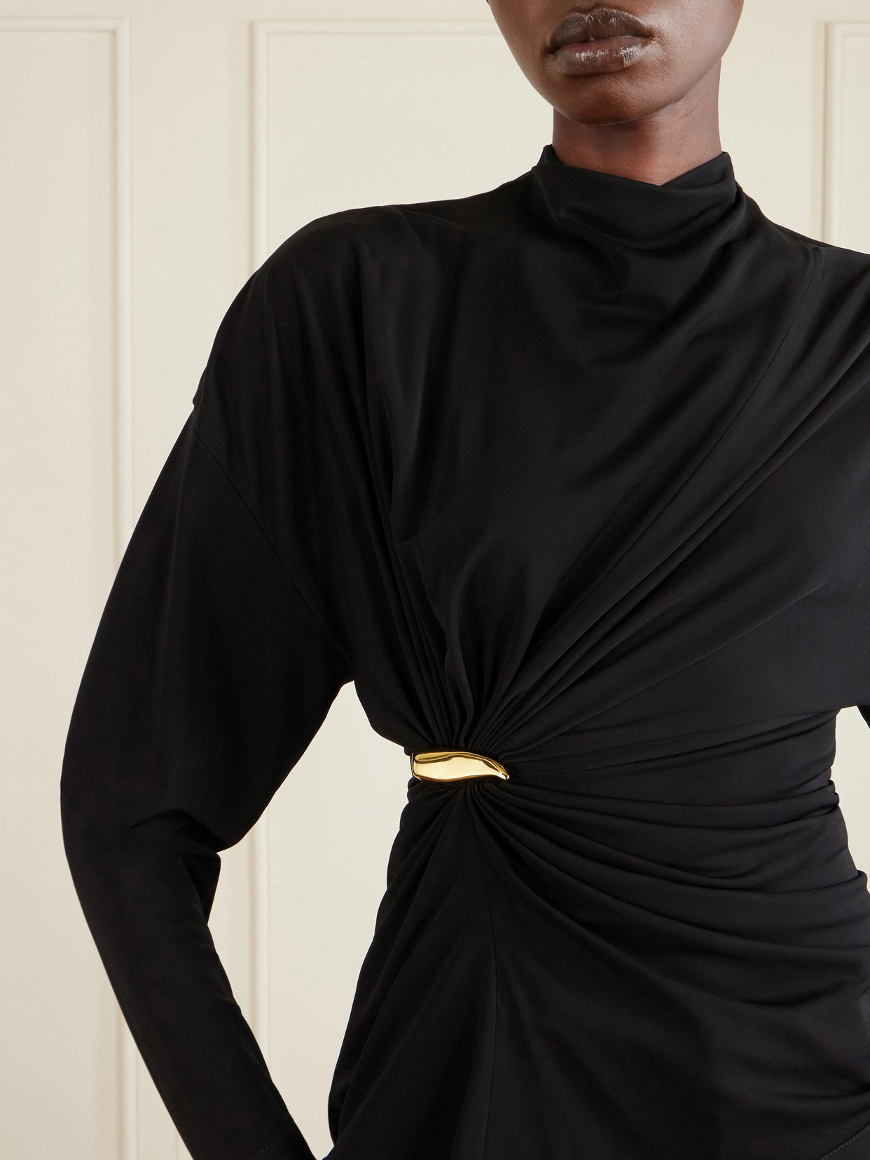 Gathered Jersey Top
