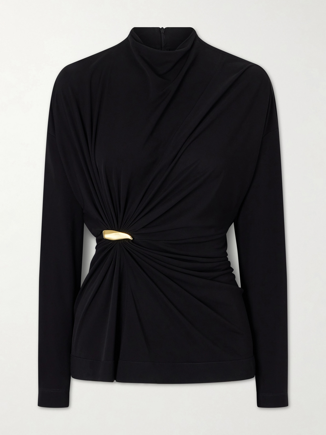 Gathered Jersey Top