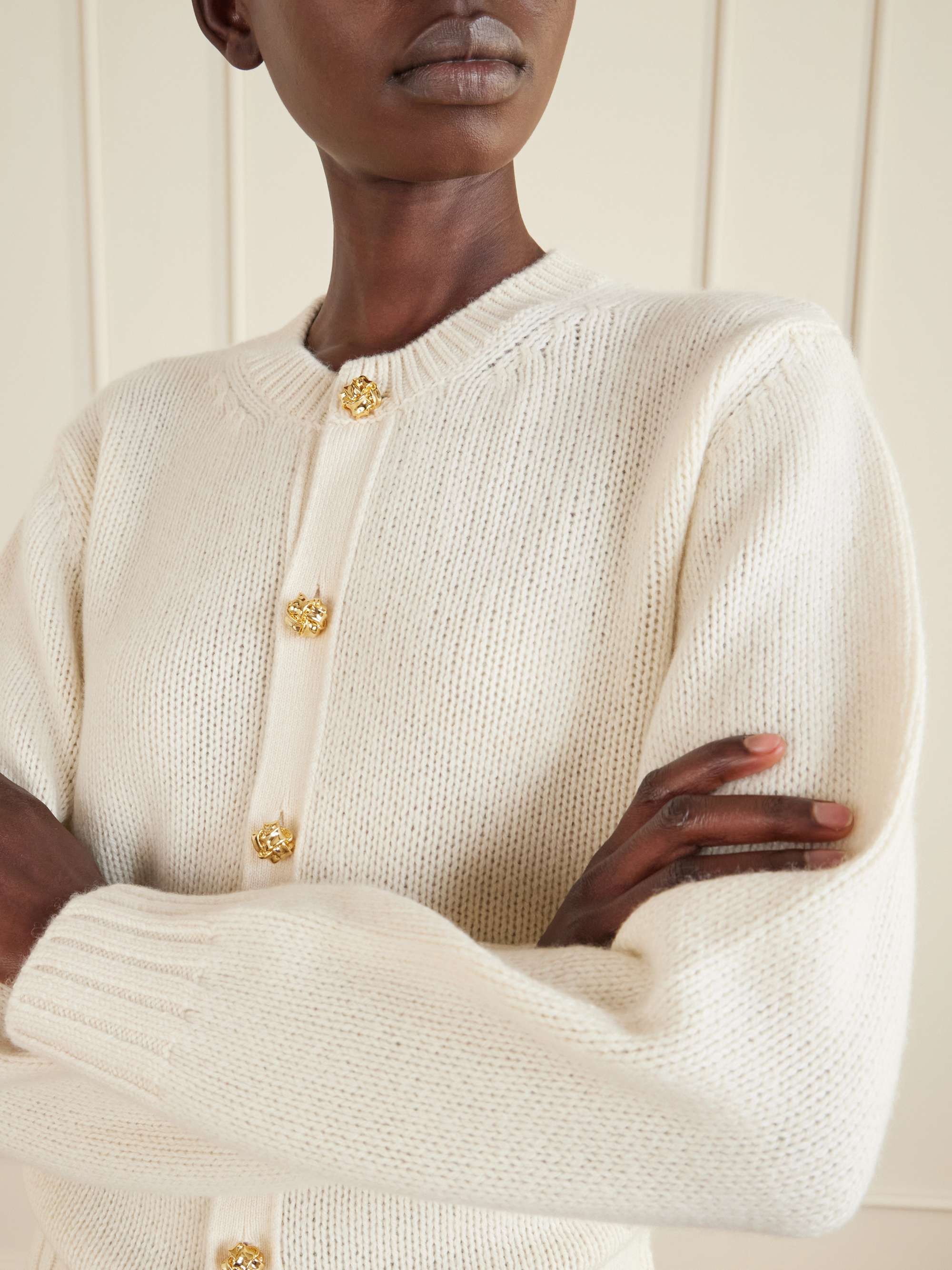 BOTTEGA VENETA Cashmere cardigan | NET-A-PORTER BOTTEGA VENETA Cashmere cardigan | NET-A-PORTER