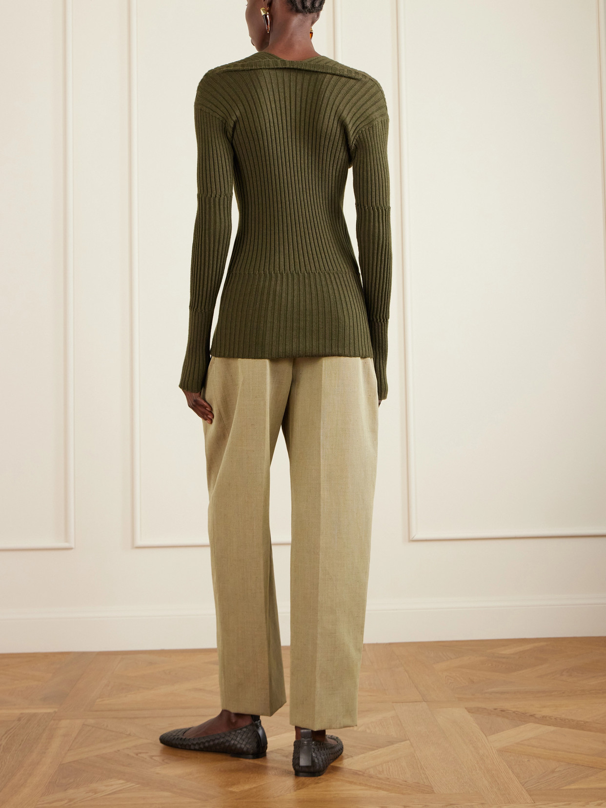 Cashmere And Silk-Blend Sweater