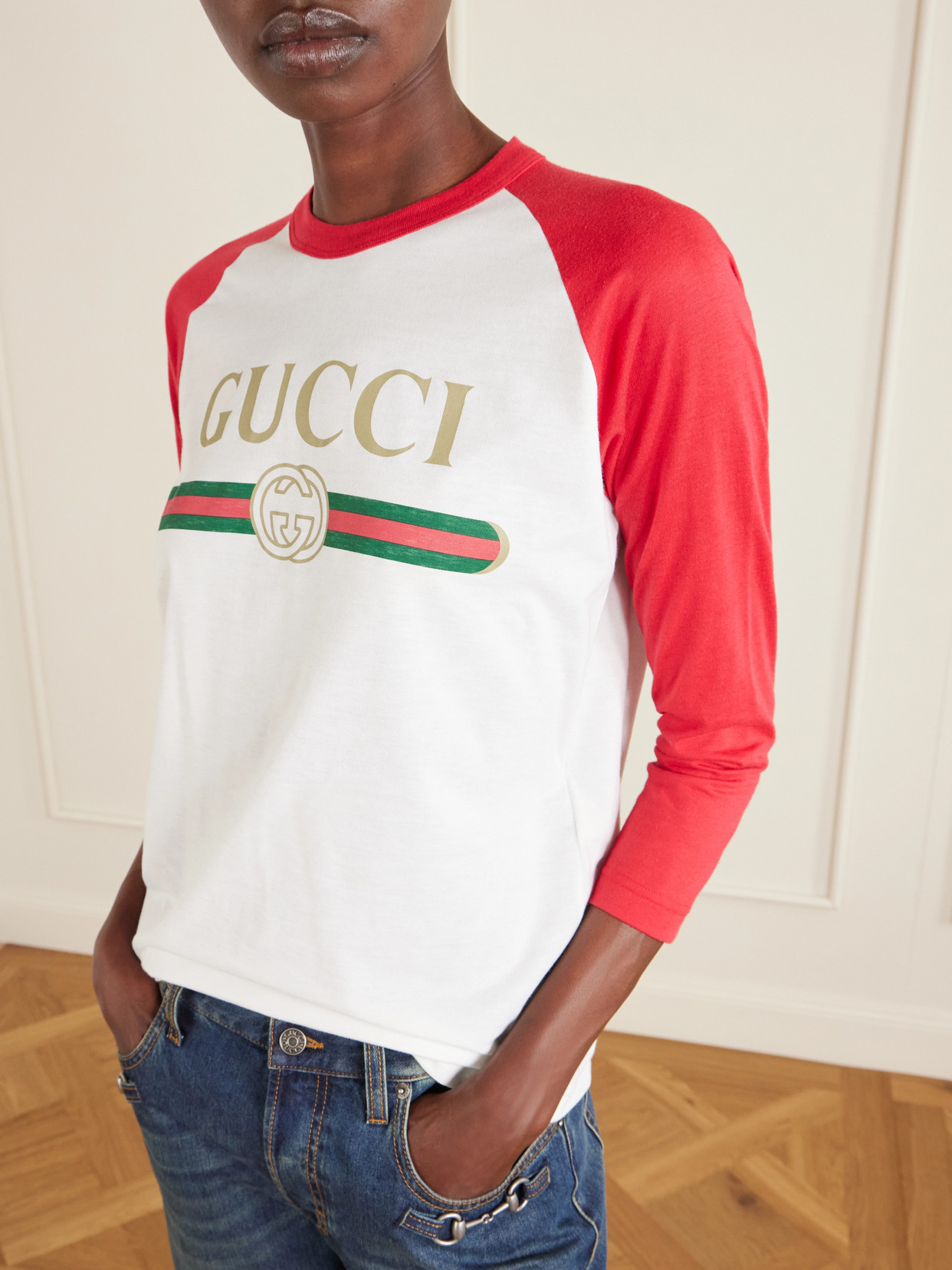 Cotton-Blend Jersey T-Shirt