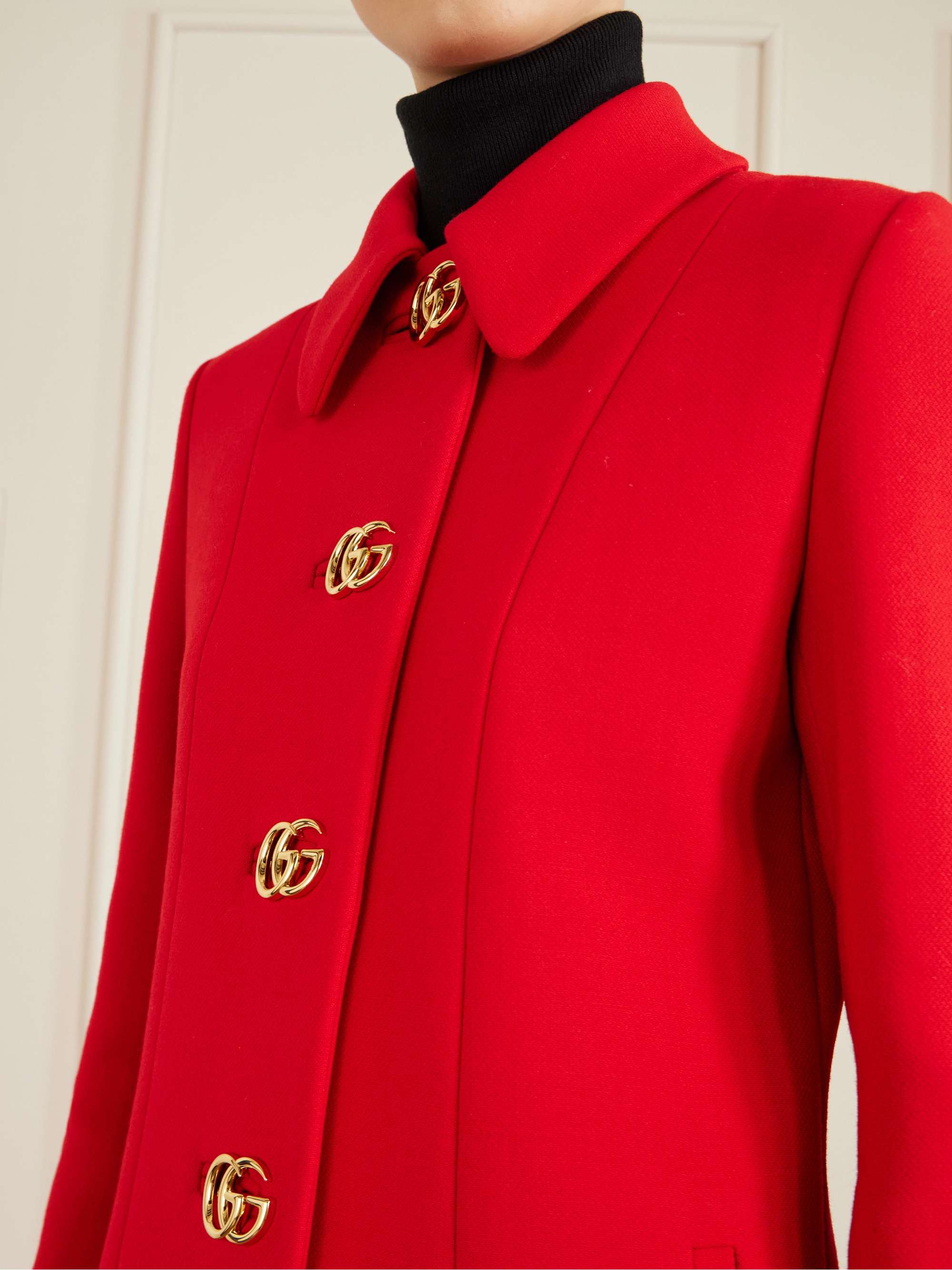 GUCCI Wool coat | NET-A-PORTER