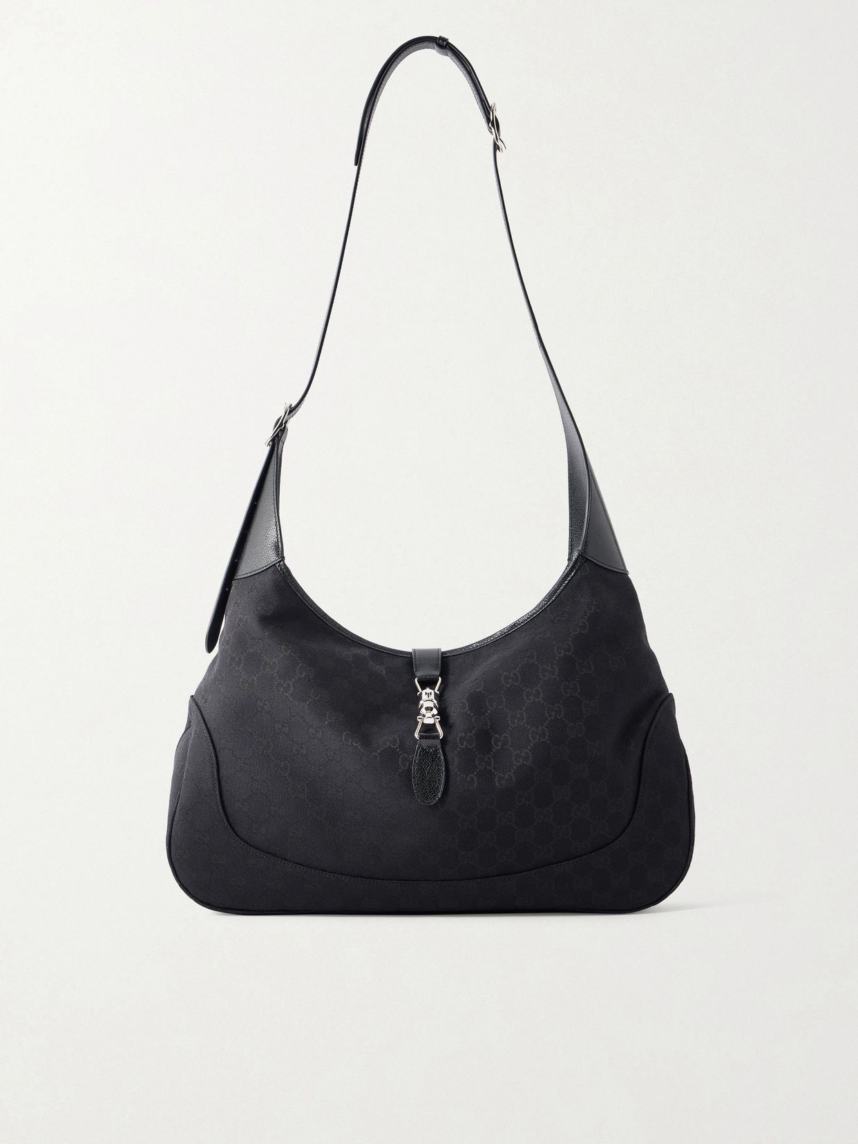 jackie 1961 large canvas jacquard shoulder bag