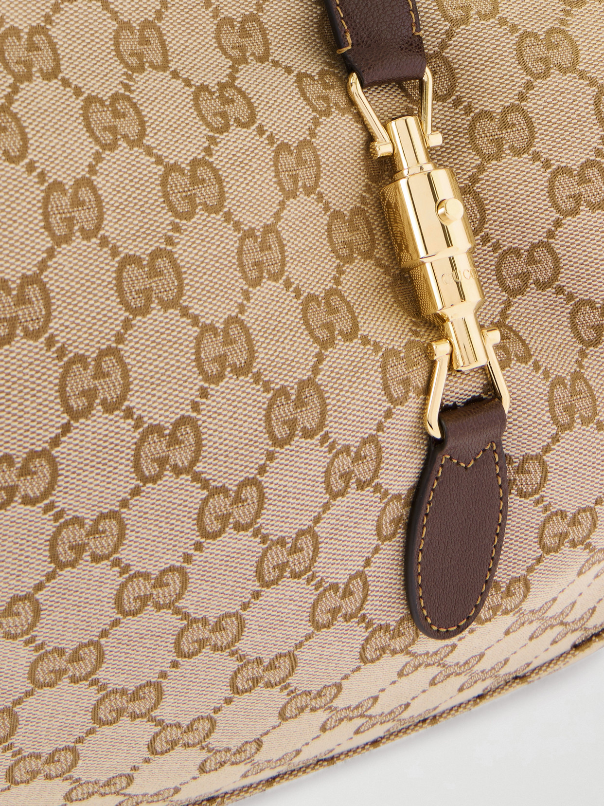 Jackie 1961 Leather-Trimmed Printed Coated-Canvas Shoulder Bag