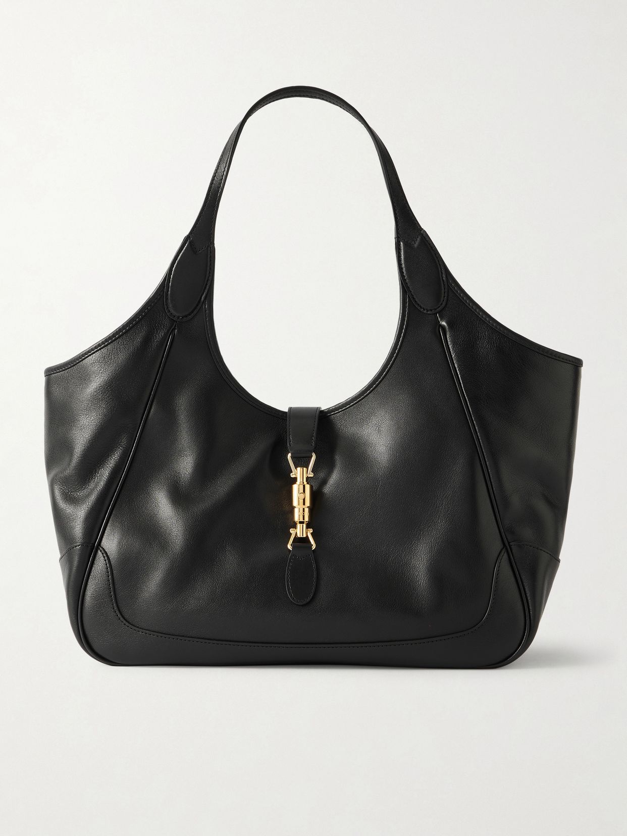 Mercato medium textured-leather tote