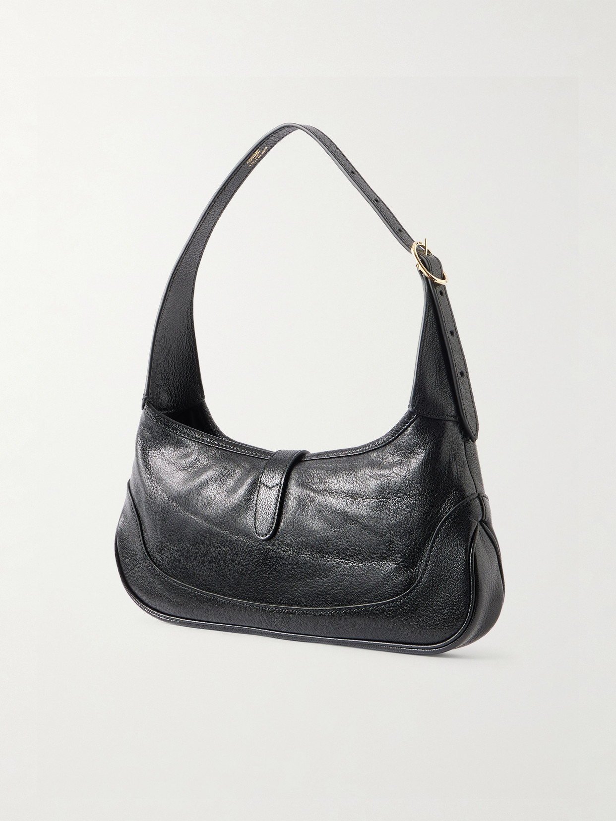 Jackie 1961 Slim Textured-Leather Shoulder Bag