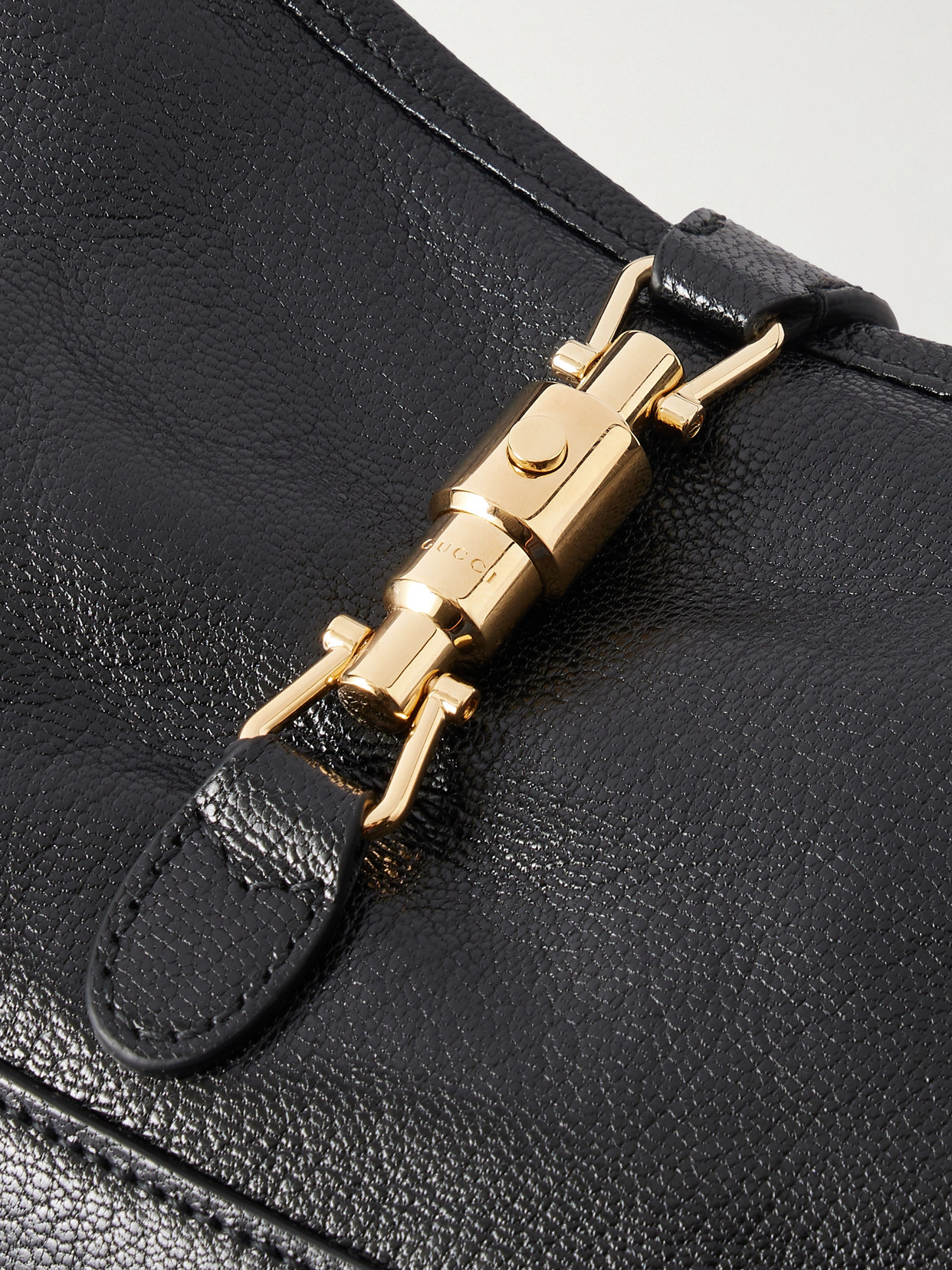 Jackie 1961 Slim Textured-Leather Shoulder Bag
