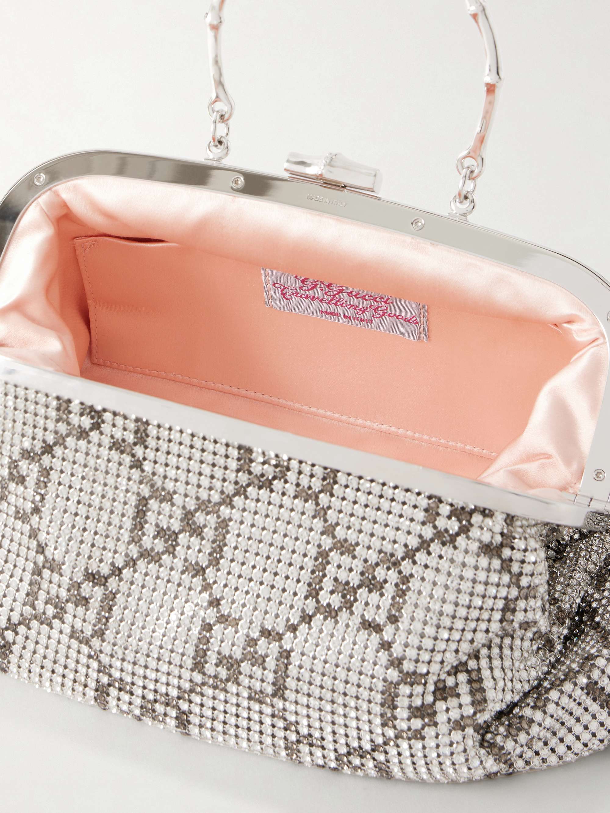 Gucci clamshell case with satin bag Top handle bags>>>> Loved this one!!! Gucci satin top handle  main image 3