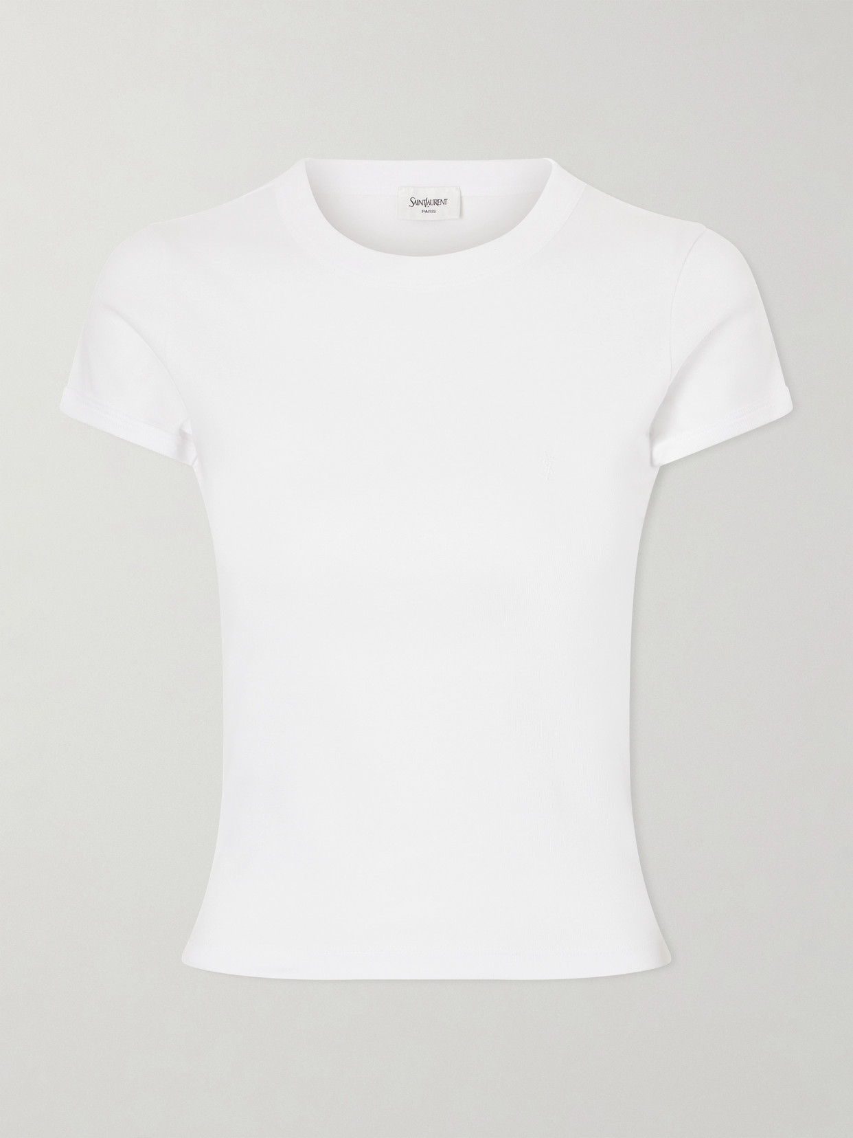 Cropped Jersey T-Shirt